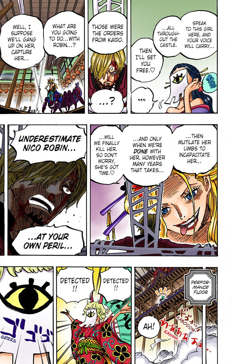 Read One Piece (Colored) chapter 1004 image 13 on Lezhin