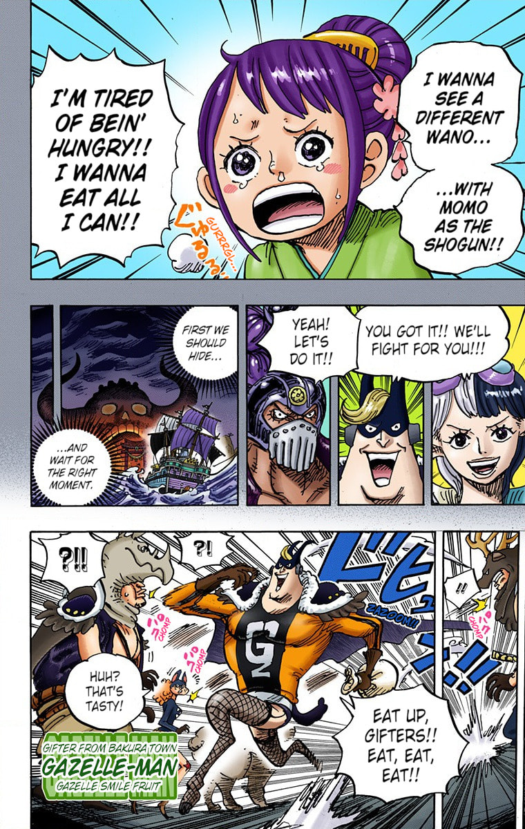 Read One Piece (Colored) chapter 1004 image 3 on Lezhin