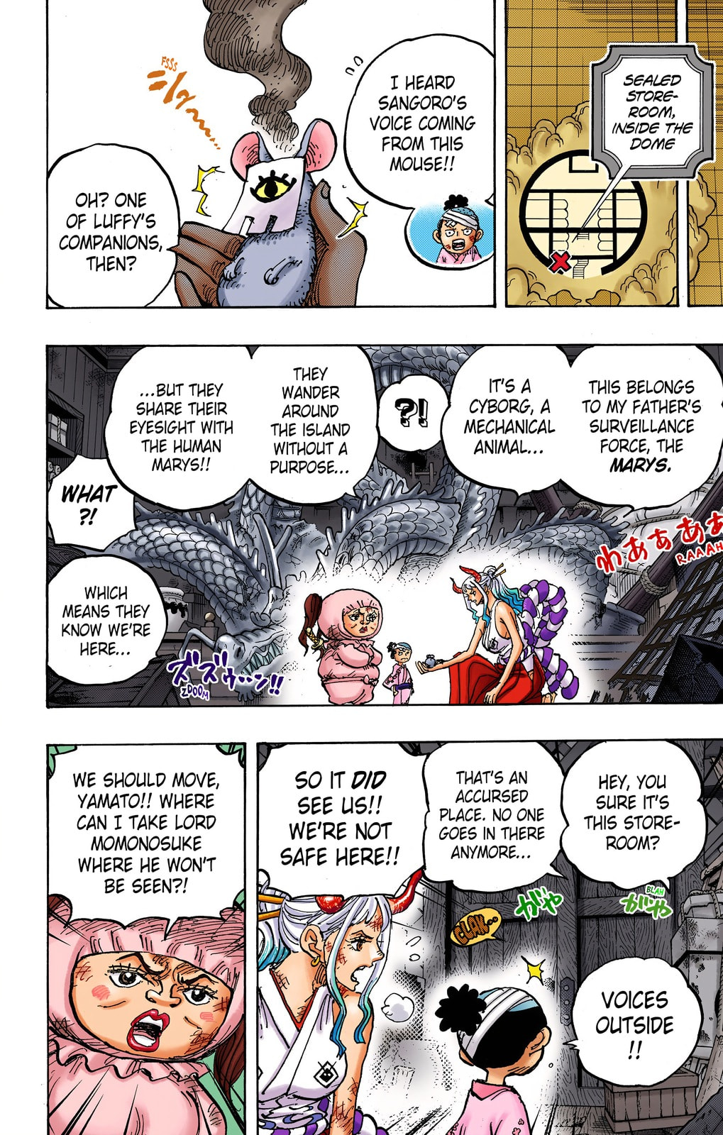 Read One Piece (Colored) chapter 1005 image 12 on Lezhin