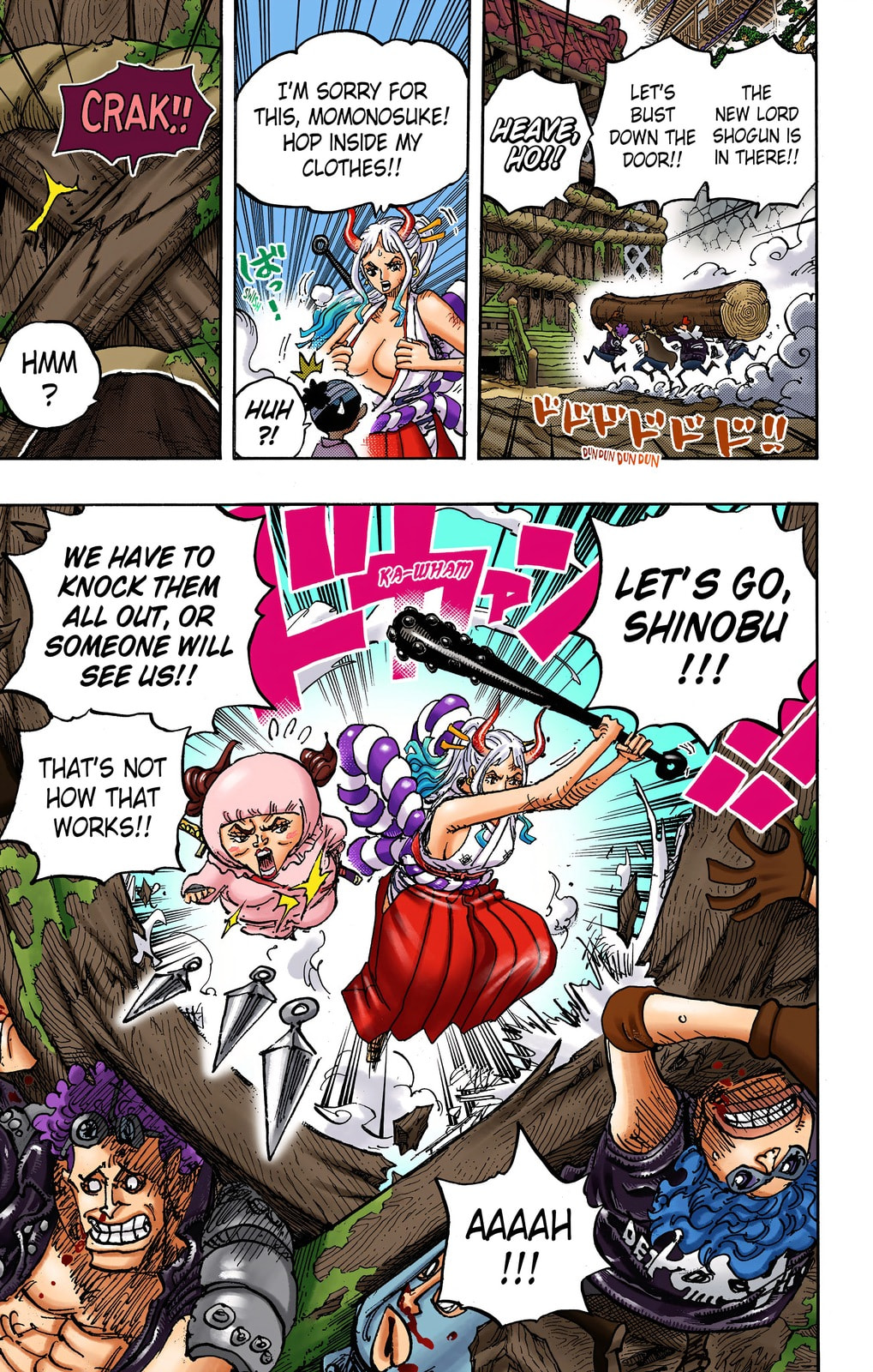 Read One Piece (Colored) chapter 1005 image 13 on Lezhin