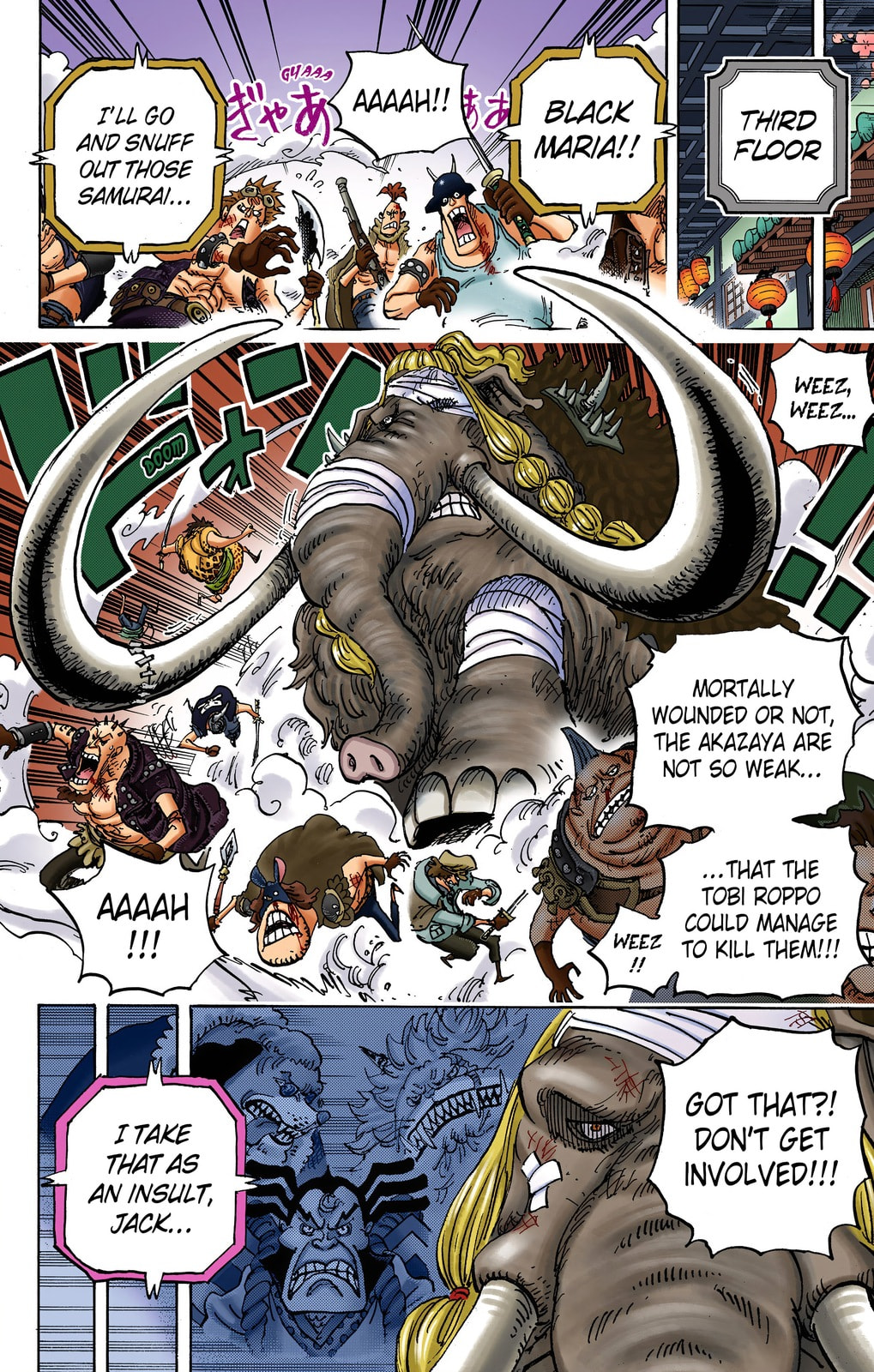 Read One Piece (Colored) chapter 1005 image 14 on Lezhin