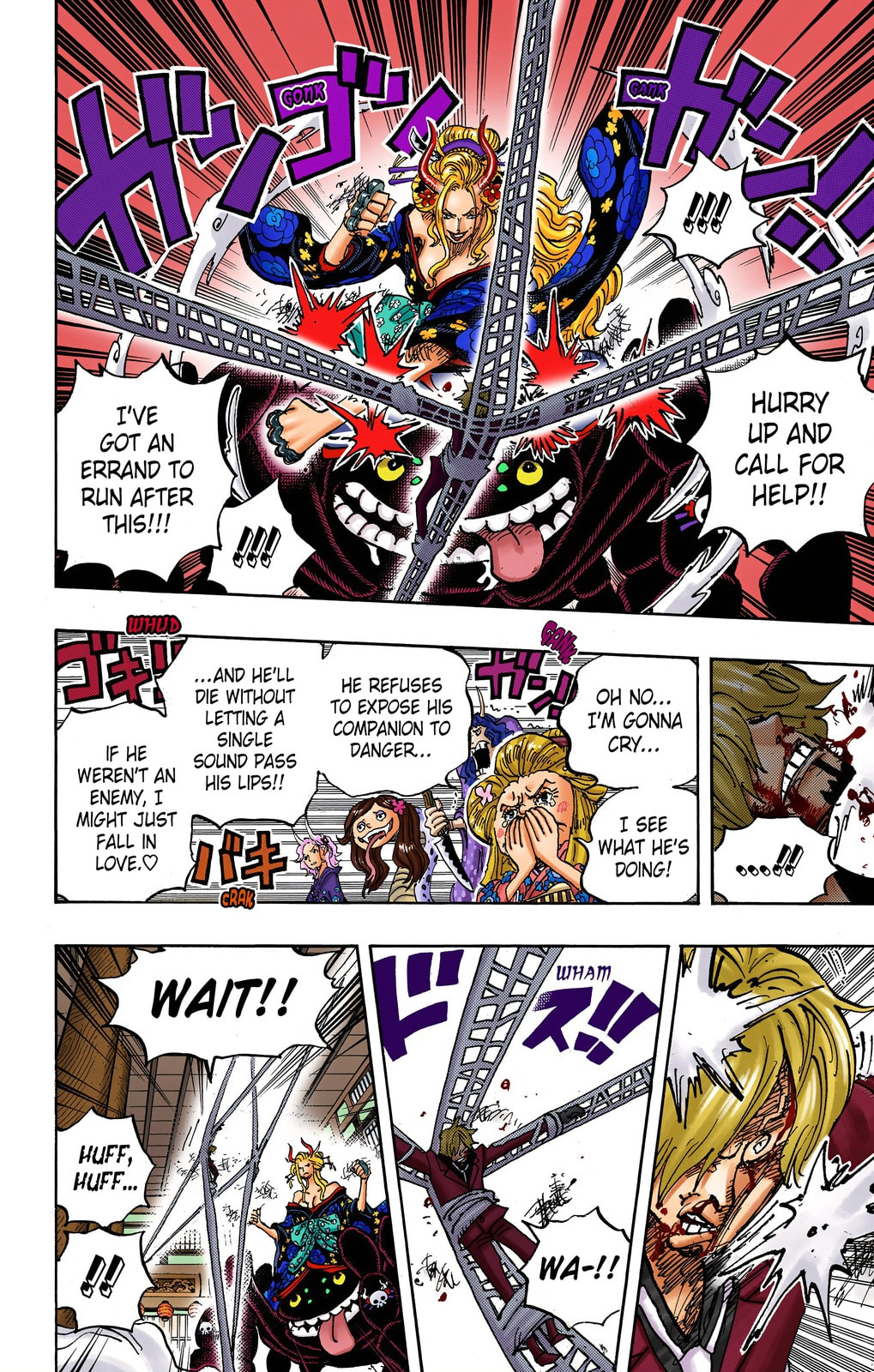 Read One Piece (Colored) chapter 1005 image 3 on Lezhin