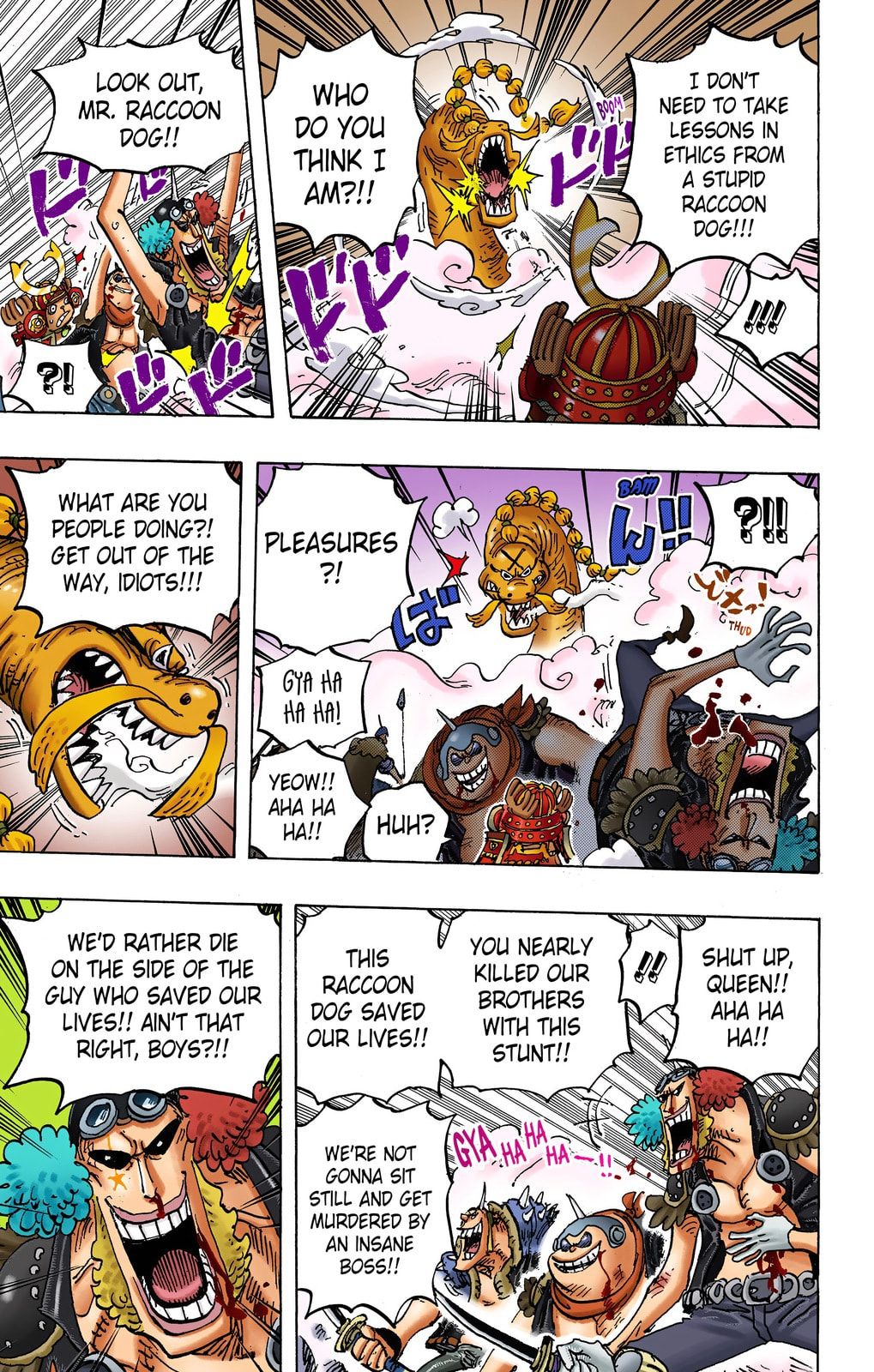 Read One Piece (Colored) chapter 1007 image 10 on Lezhin