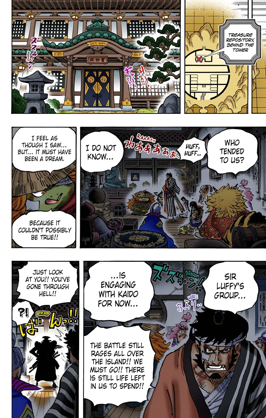 Read One Piece (Colored) chapter 1007 image 14 on Lezhin