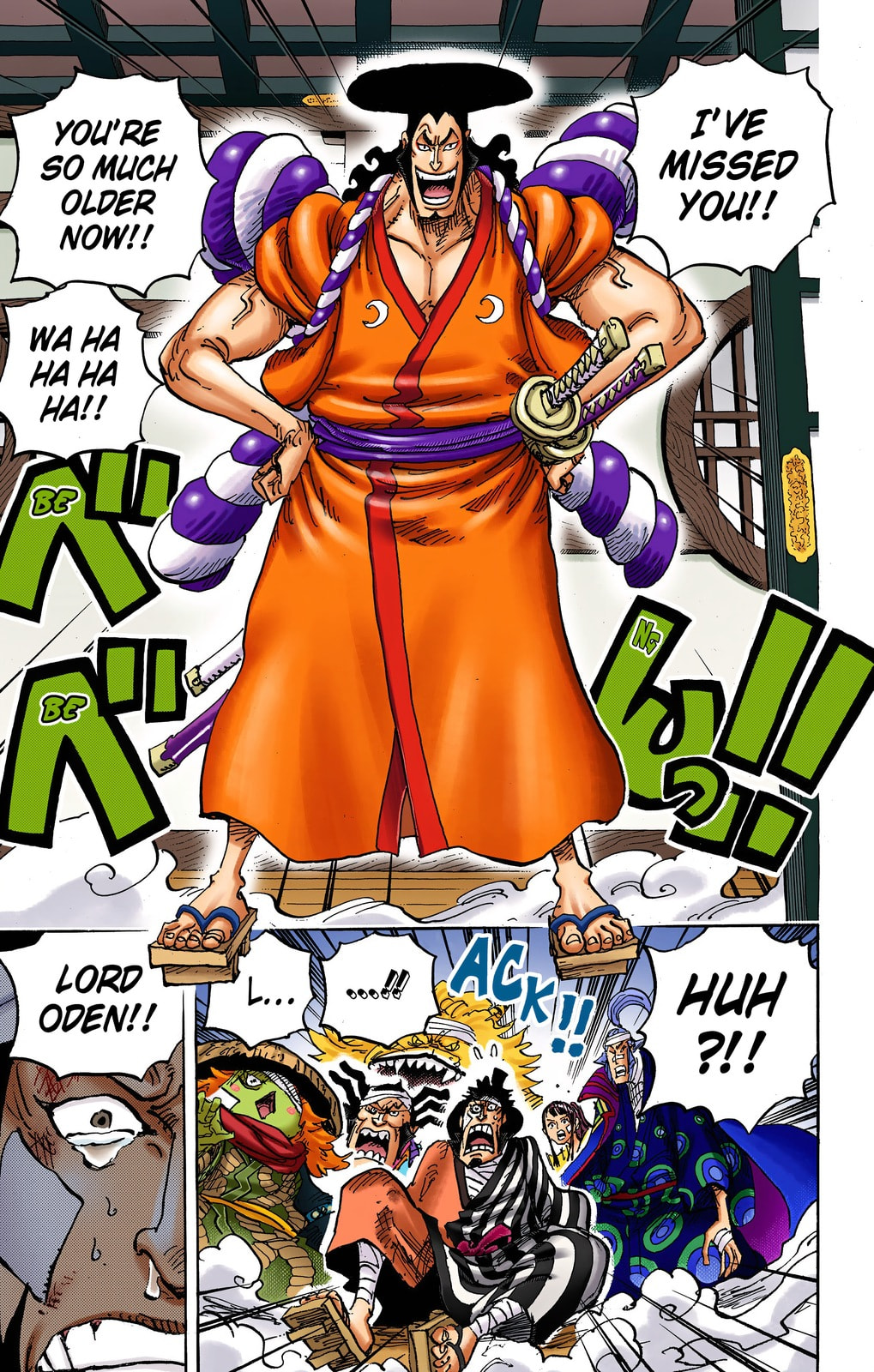 Read One Piece (Colored) chapter 1007 image 15 on Lezhin