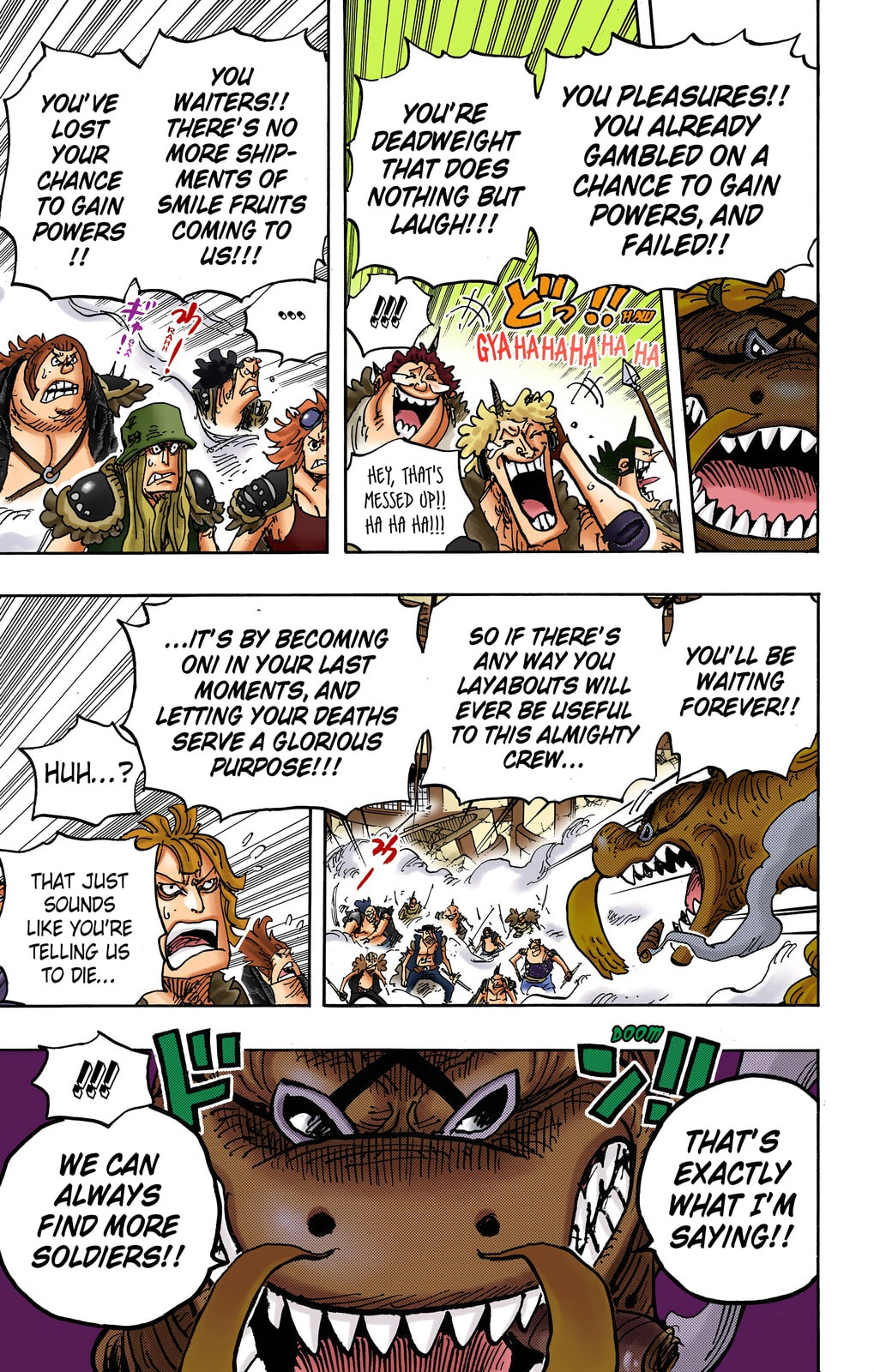 Read One Piece (Colored) chapter 1007 image 4 on Lezhin
