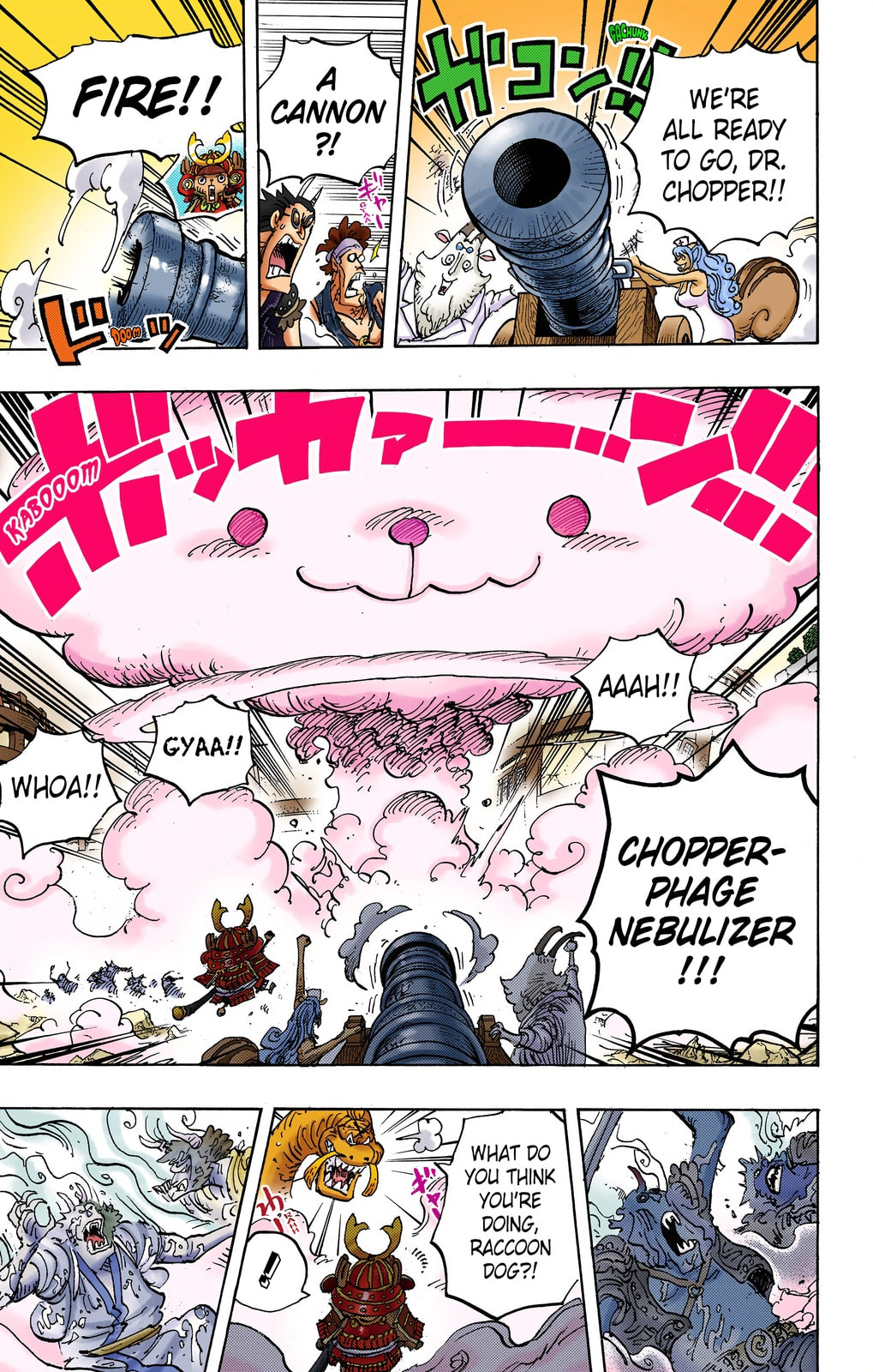 Read One Piece (Colored) chapter 1007 image 8 on Lezhin