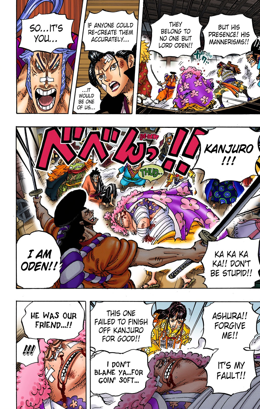 Read One Piece (Colored) chapter 1008 image 5 on Lezhin