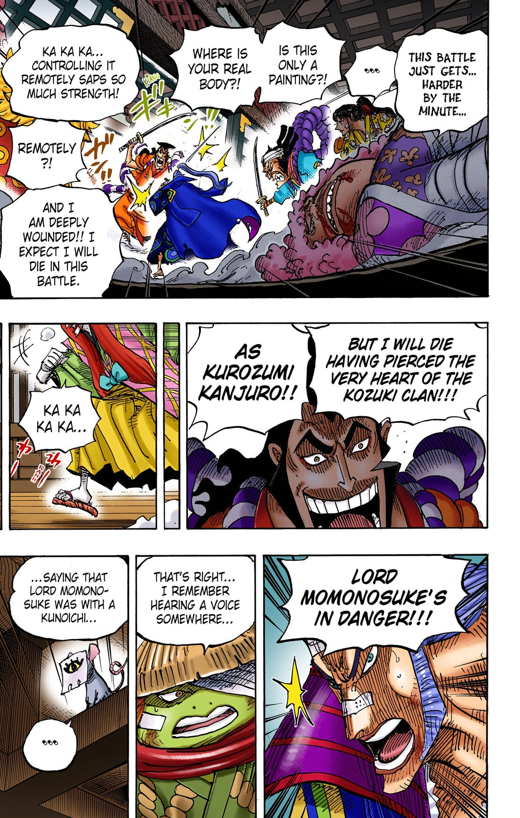 Read One Piece (Colored) chapter 1008 image 6 on Lezhin