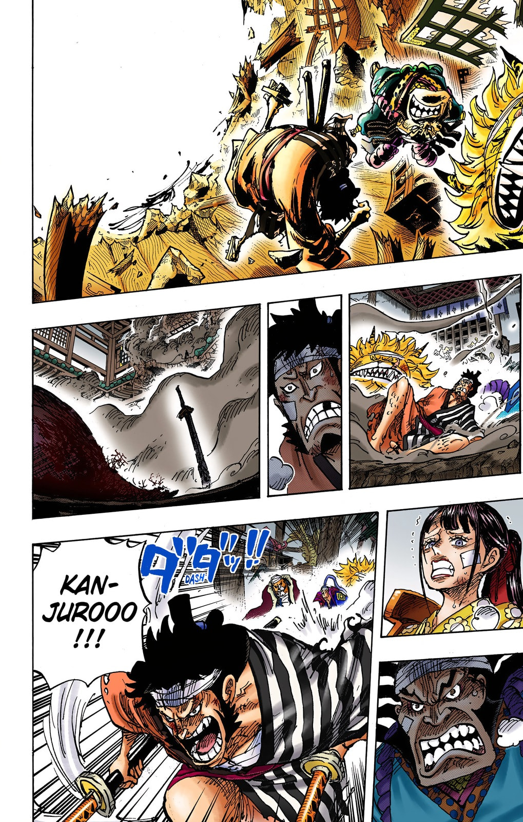 Read One Piece (Colored) chapter 1008 image 9 on Lezhin