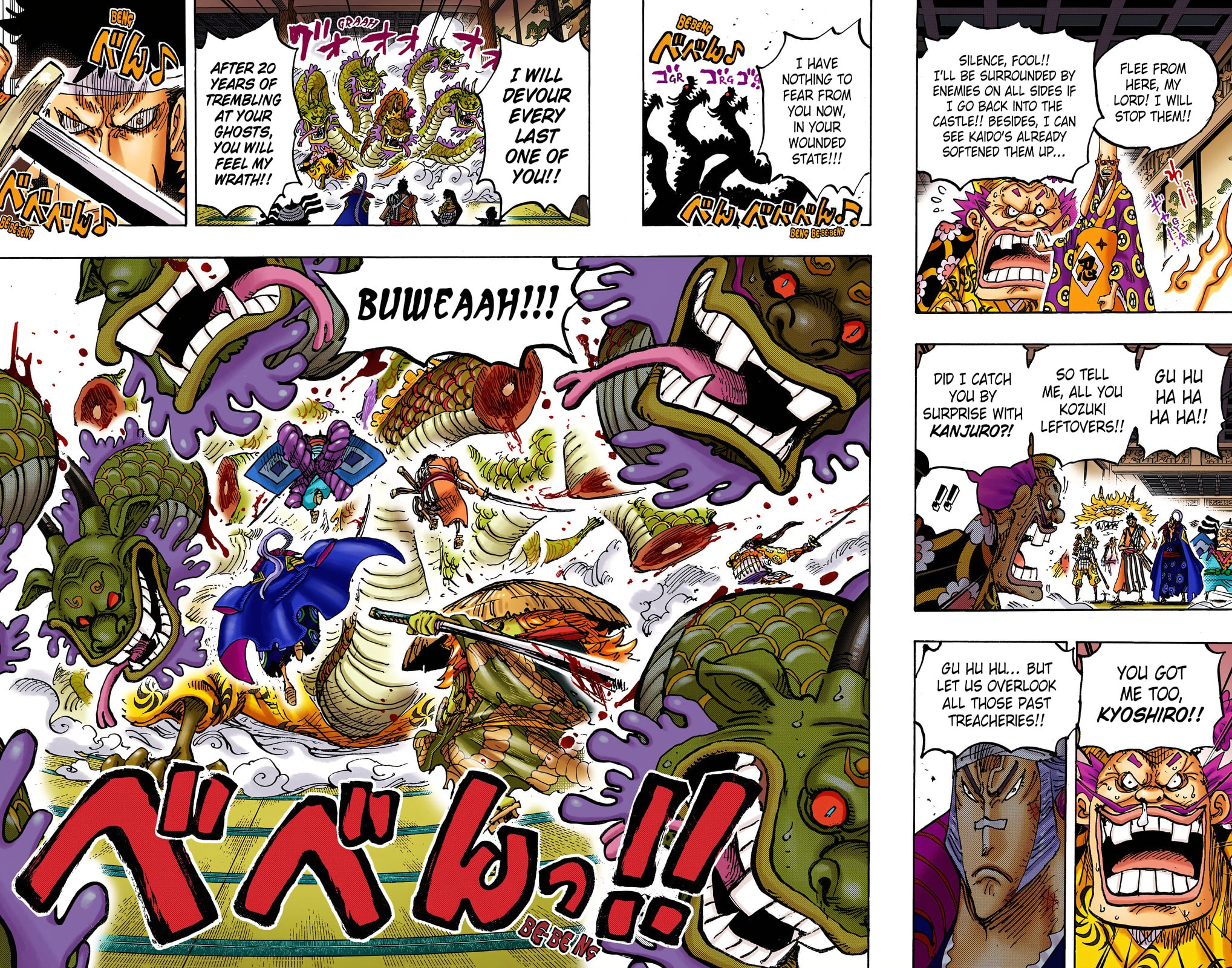 Read One Piece (Colored) chapter 1009 image 3 on Lezhin