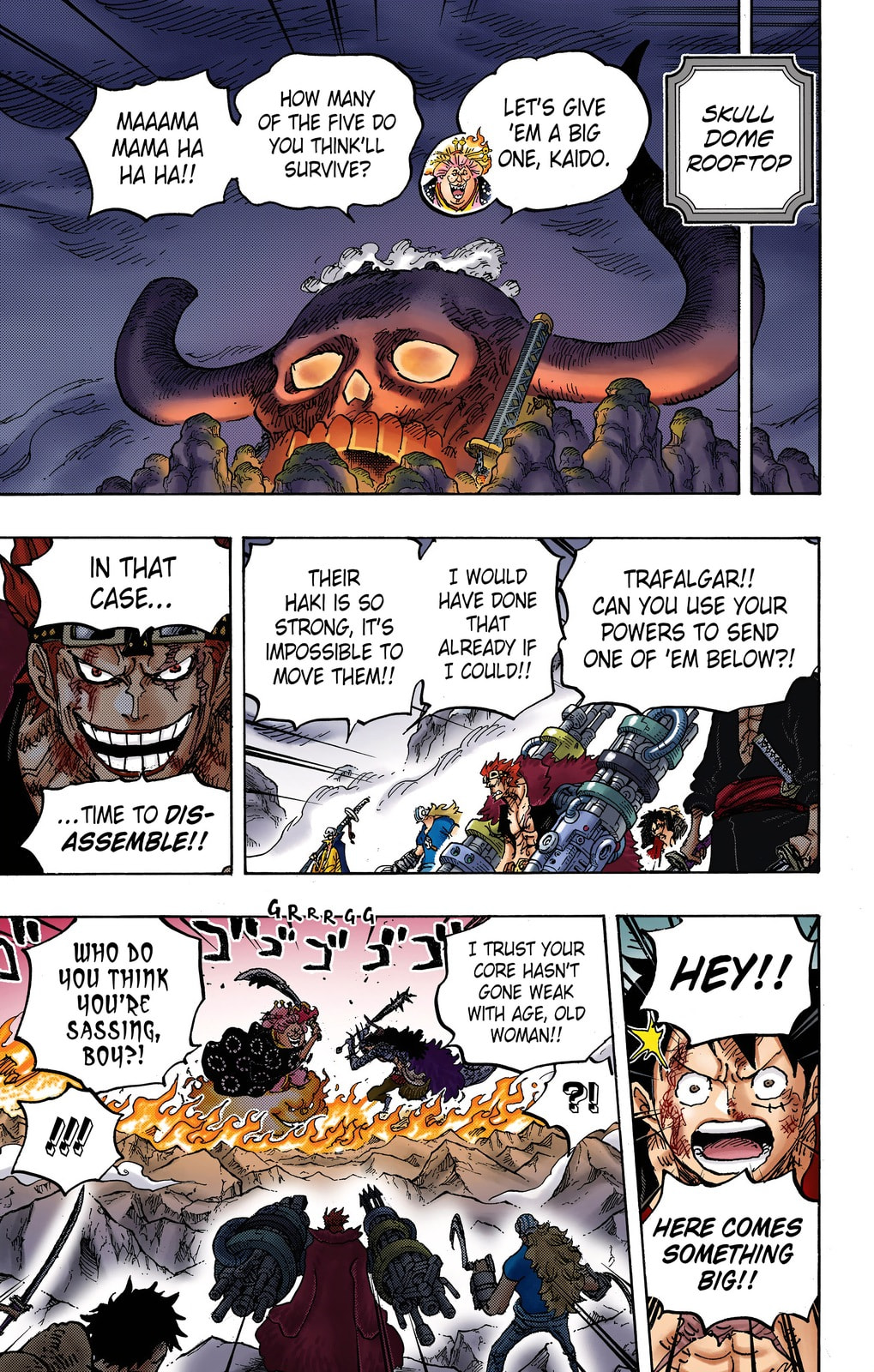 Read One Piece (Colored) chapter 1009 image 5 on Lezhin