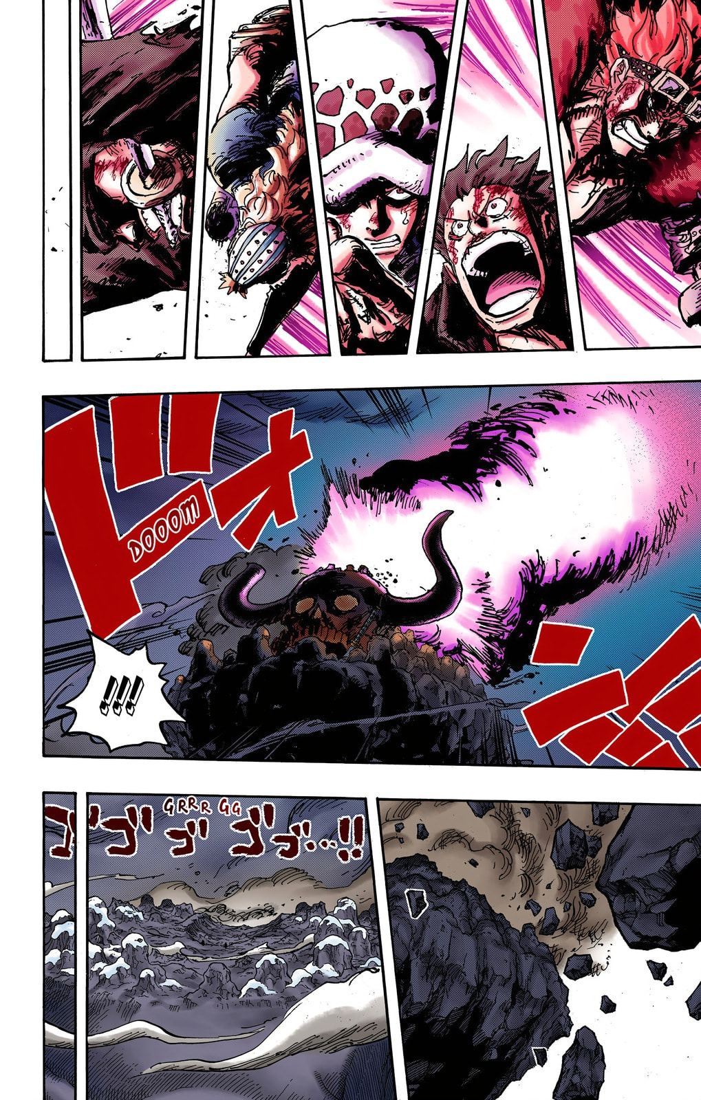 Read One Piece (Colored) chapter 1009 image 7 on Lezhin