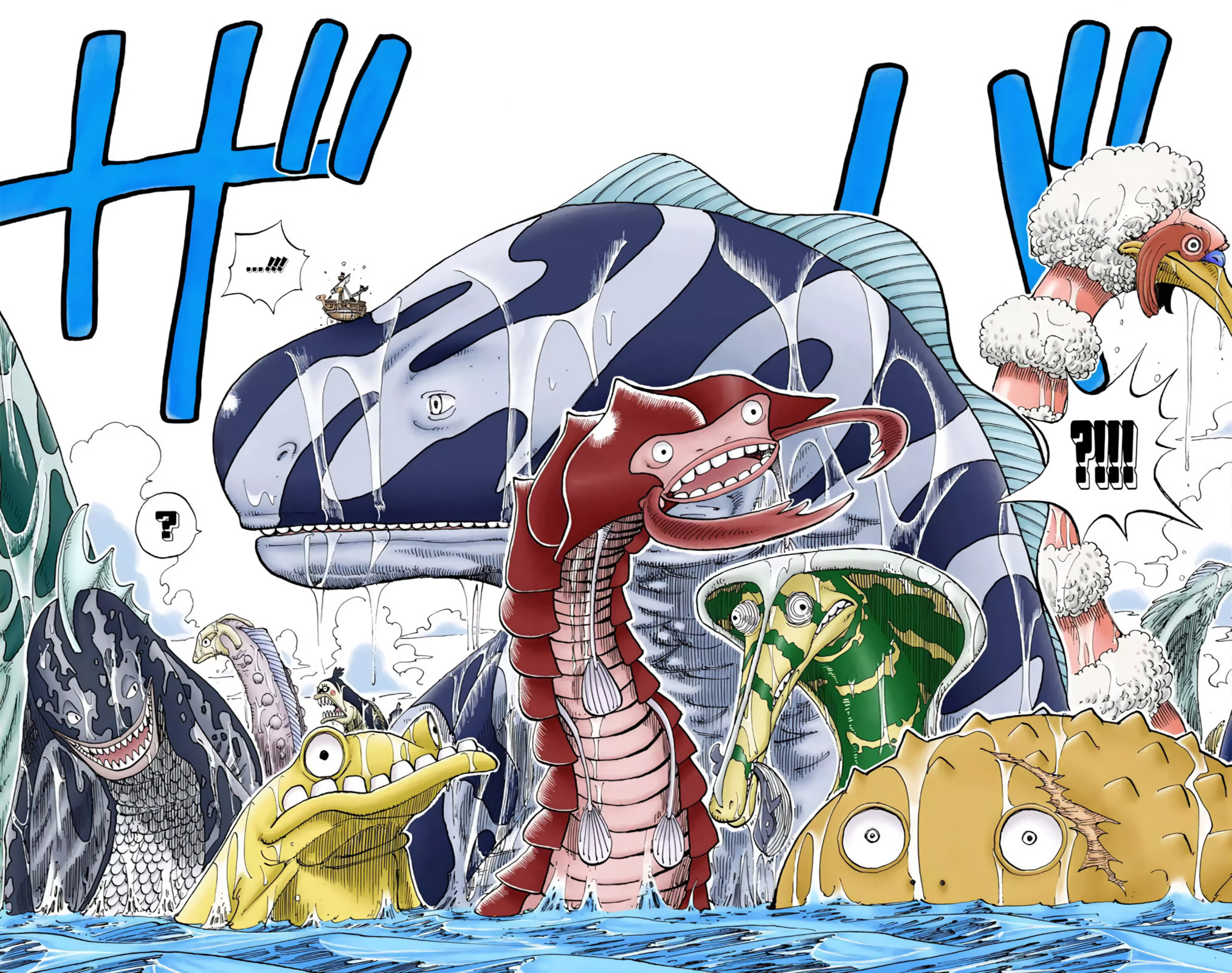 Read One Piece (Colored) chapter 101 image 7 on Lezhin
