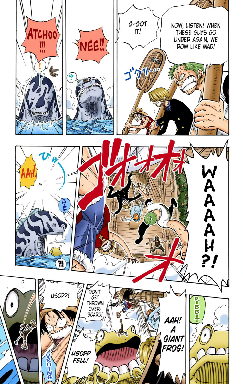 Read One Piece (Colored) chapter 101 image 9 on Lezhin
