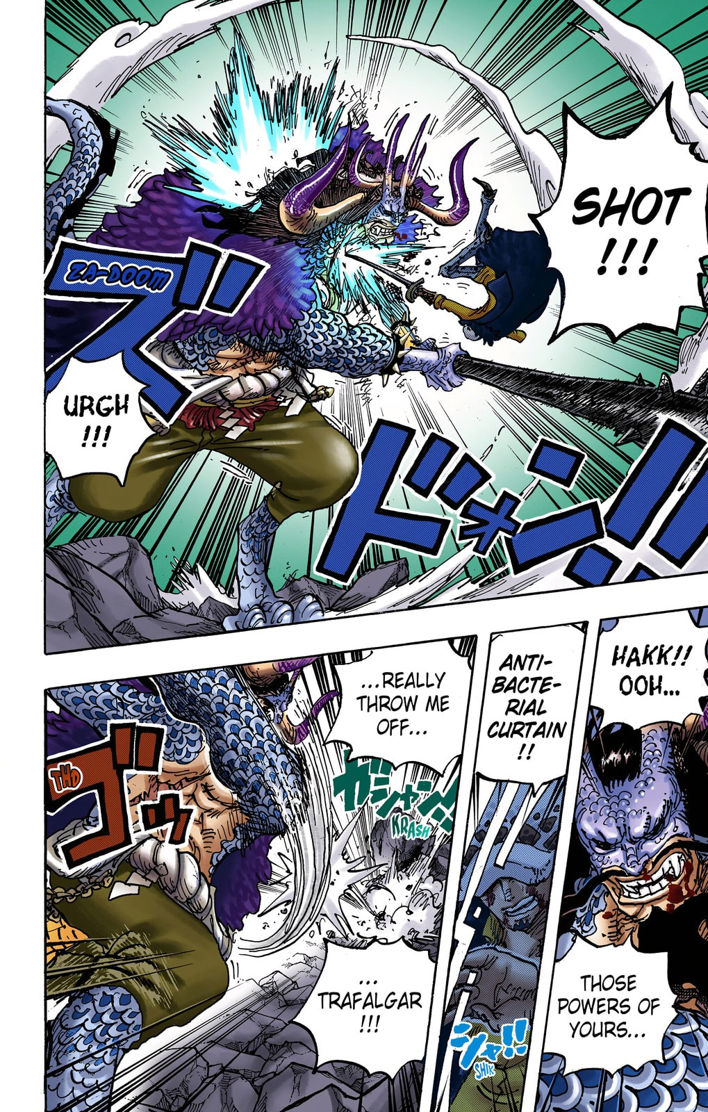 Read One Piece (Colored) chapter 1010 image 3 on Lezhin