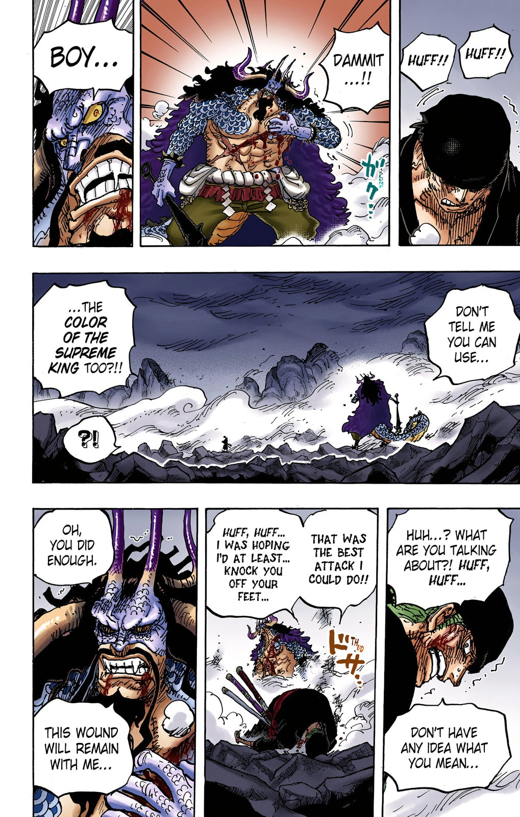 Read One Piece (Colored) chapter 1010 image 8 on Lezhin