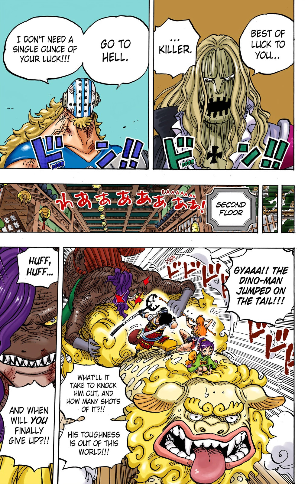 Read One Piece (Colored) chapter 1011 image 10 on Lezhin