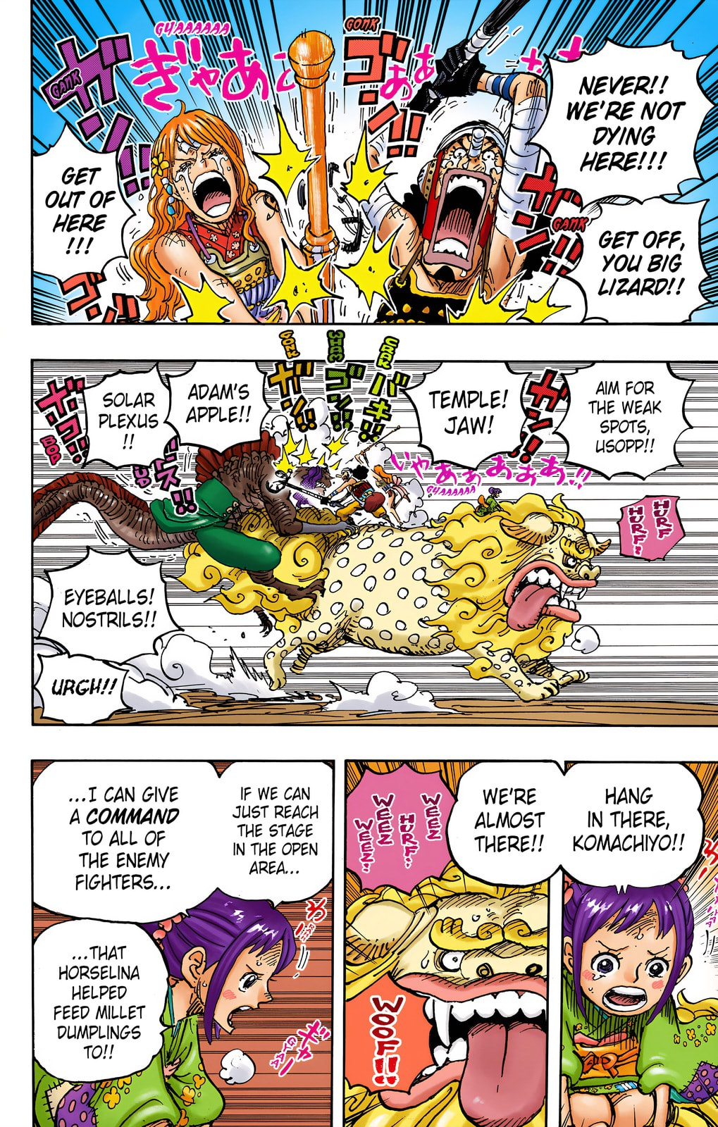 Read One Piece (Colored) chapter 1011 image 11 on Lezhin