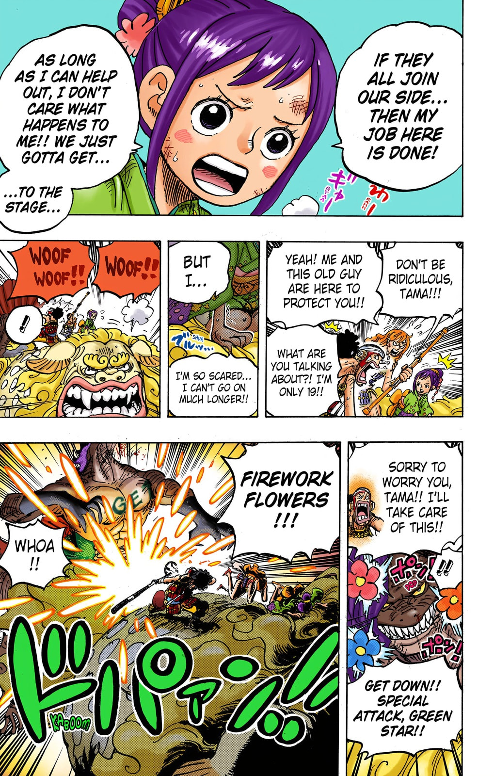 Read One Piece (Colored) chapter 1011 image 12 on Lezhin