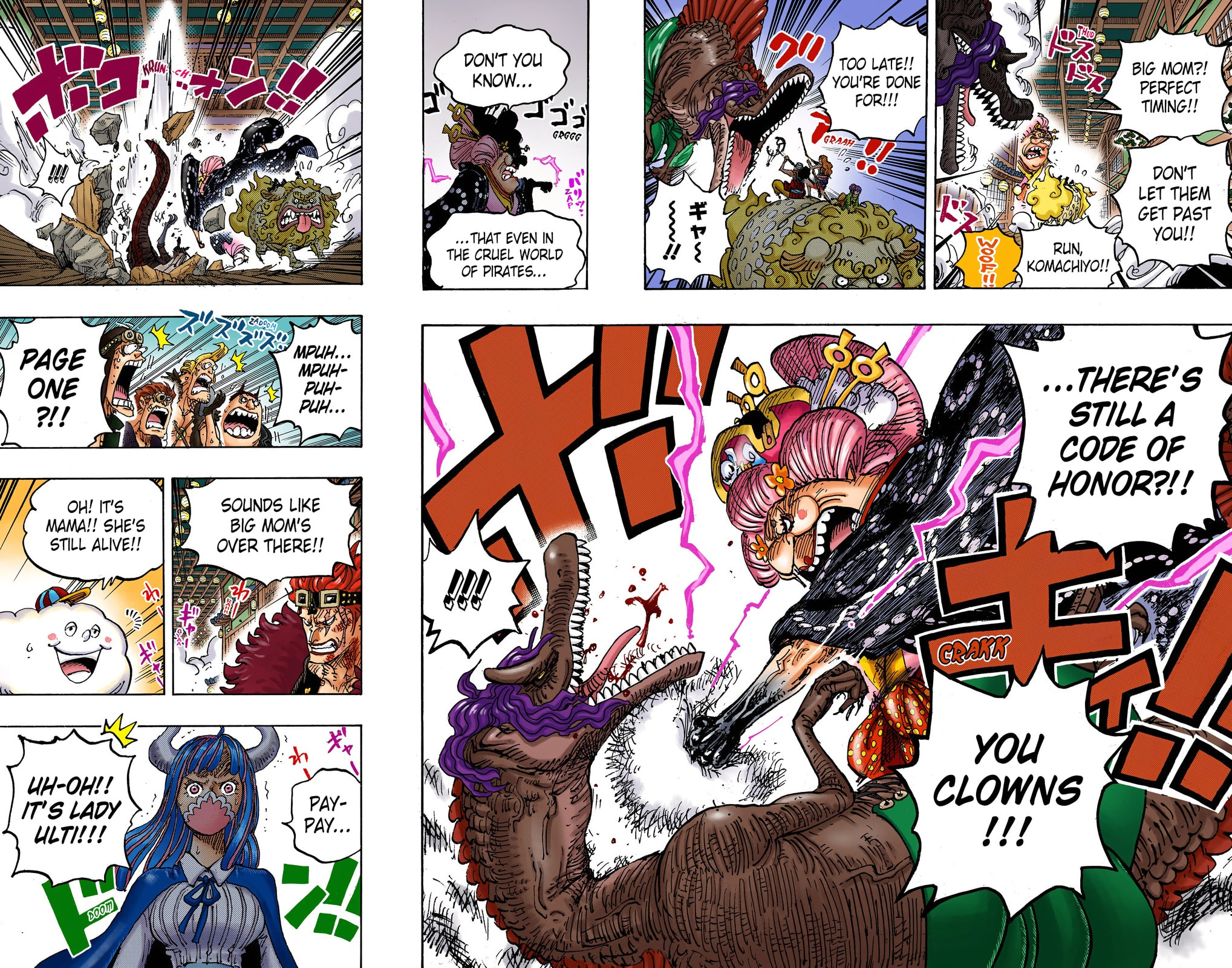 Read One Piece (Colored) chapter 1011 image 17 on Lezhin