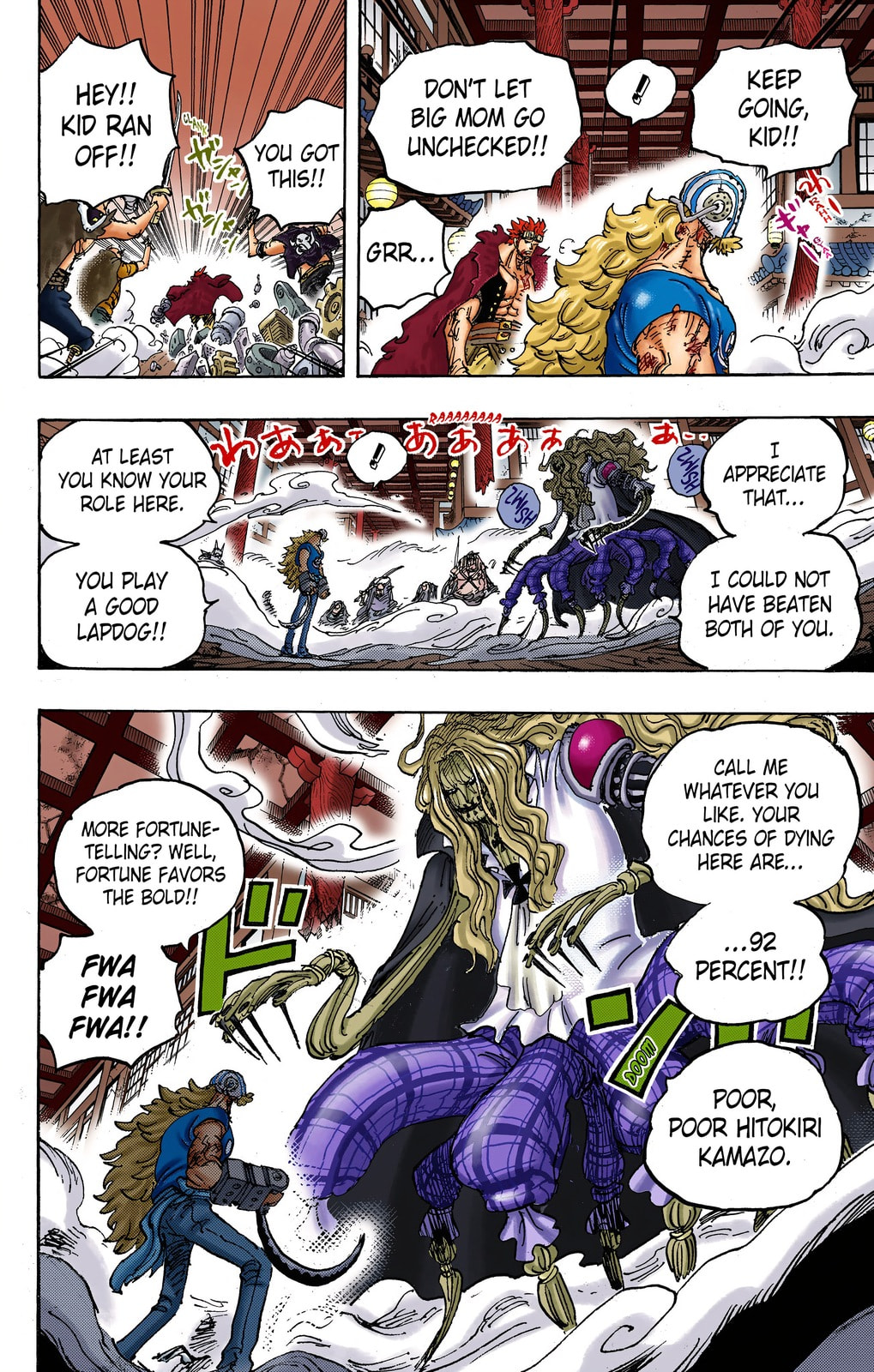 Read One Piece (Colored) chapter 1011 image 9 on Lezhin