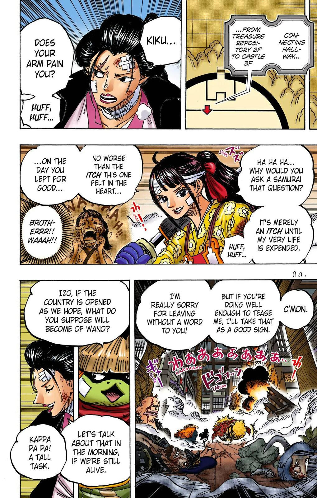 Read One Piece (Colored) chapter 1012 image 1 on Lezhin