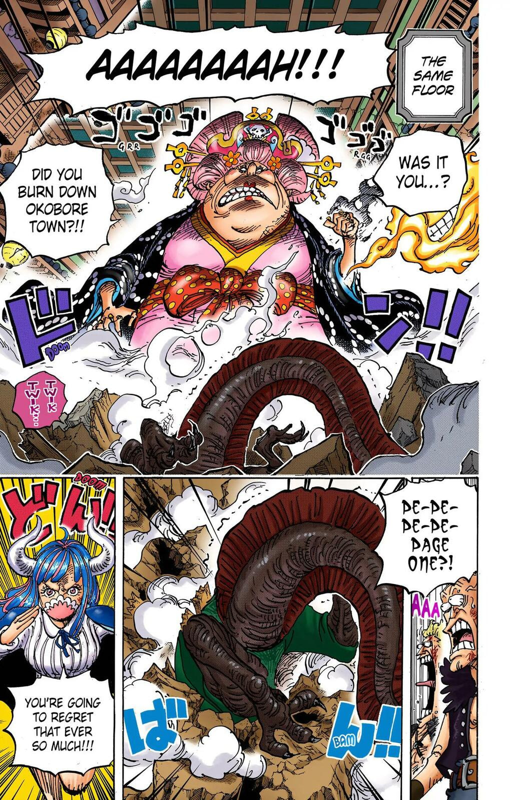 Read One Piece (Colored) chapter 1012 image 10 on Lezhin