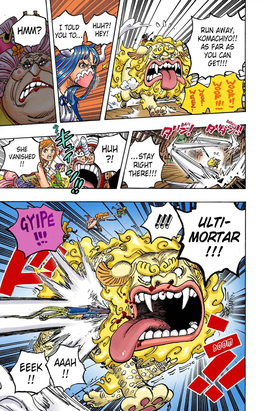 Read One Piece (Colored) chapter 1012 image 12 on Lezhin