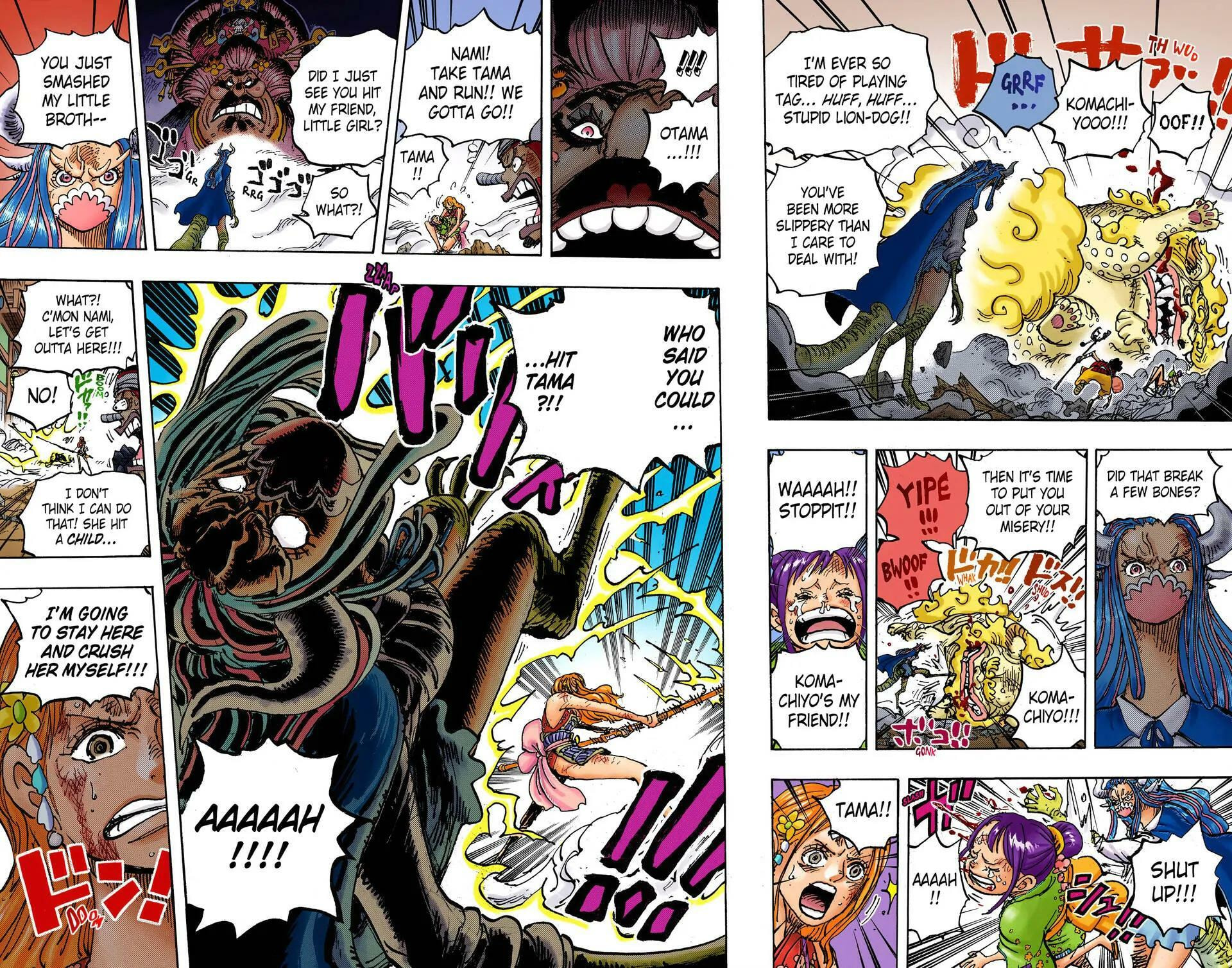 Read One Piece (Colored) chapter 1012 image 13 on Lezhin