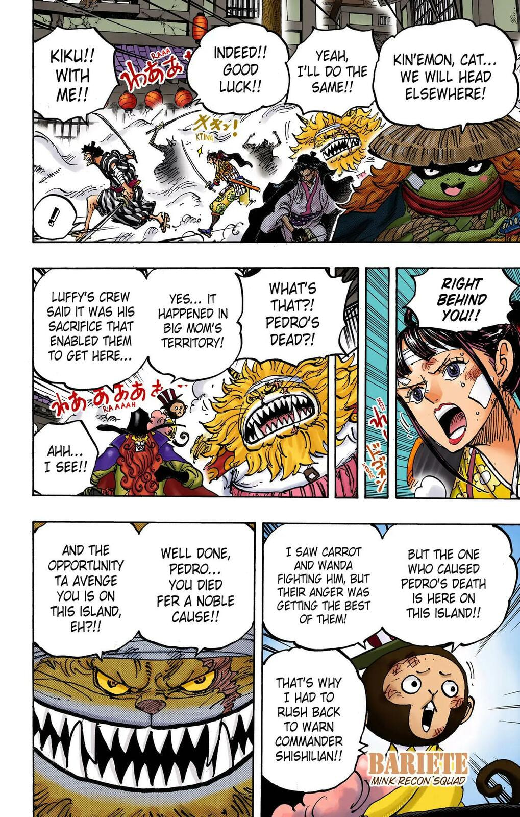 Read One Piece (Colored) chapter 1012 image 3 on Lezhin