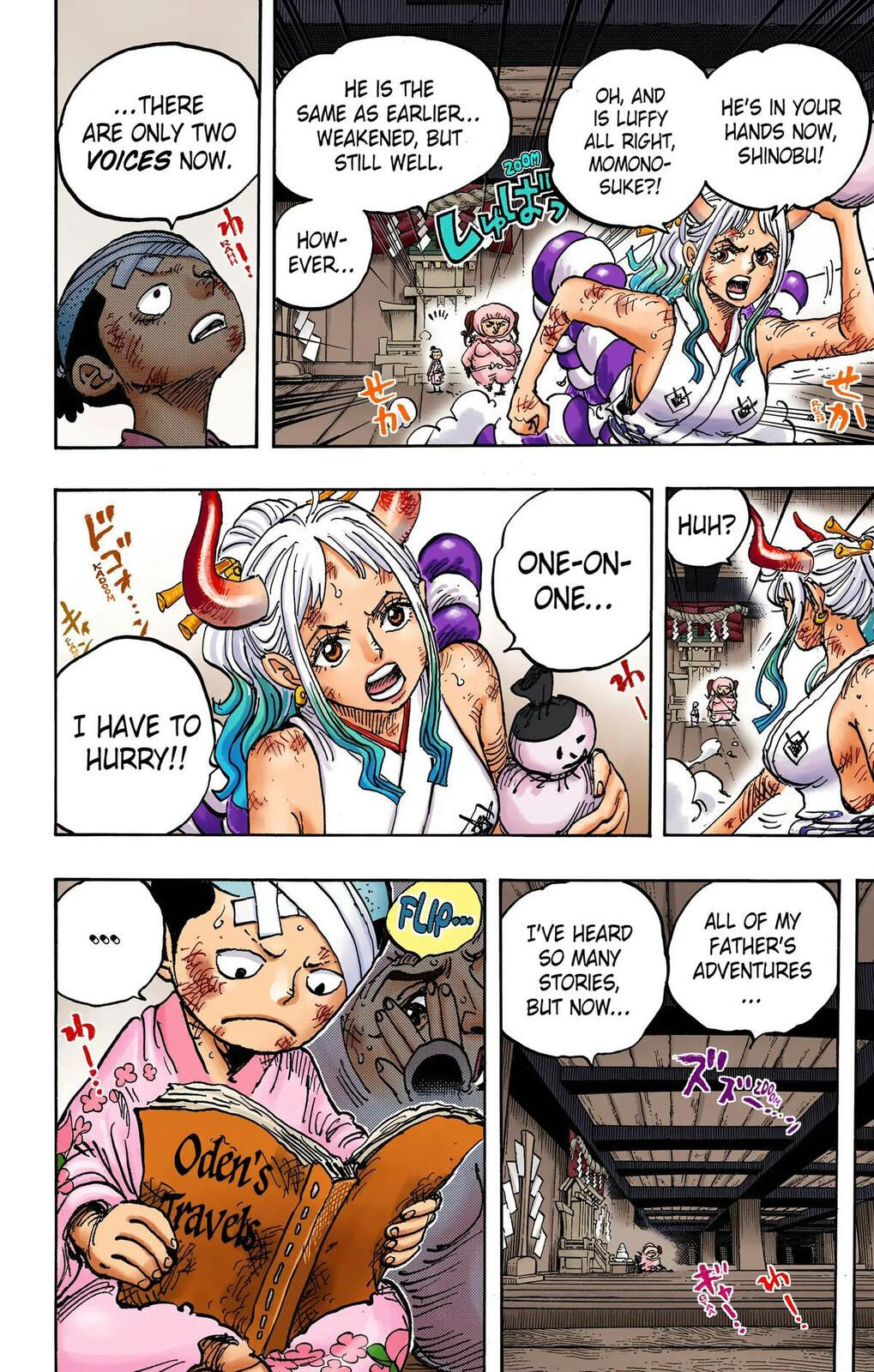 Read One Piece (Colored) chapter 1012 image 5 on Lezhin