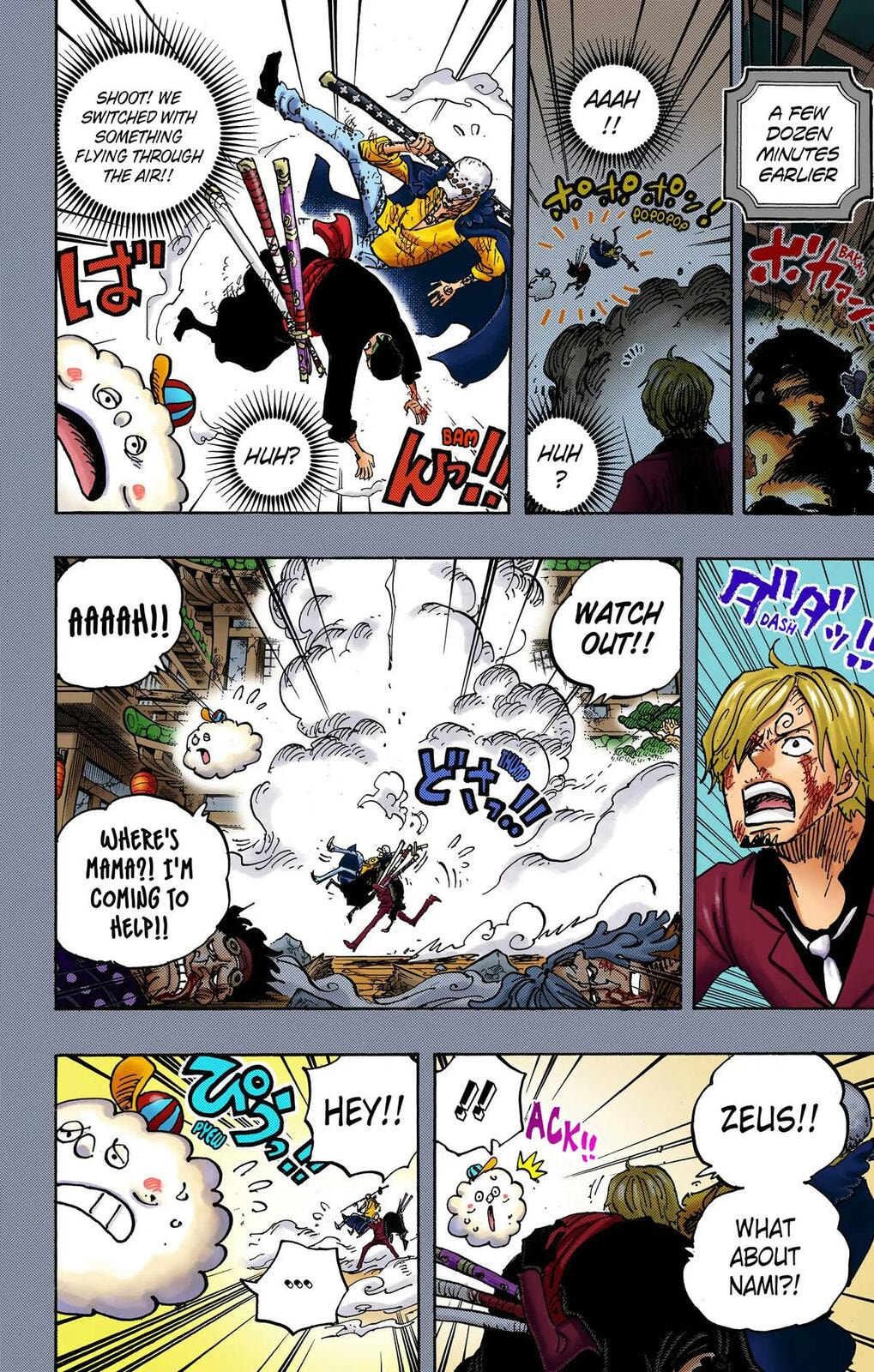 Read One Piece (Colored) chapter 1012 image 7 on Lezhin