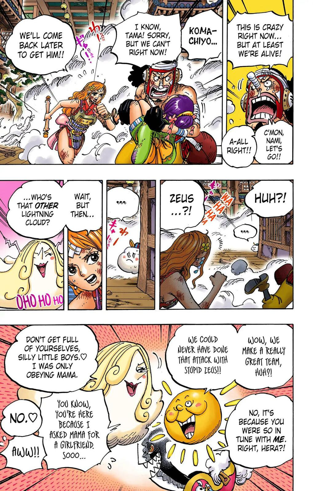 Read One Piece (Colored) chapter 1013 image 5 on Lezhin