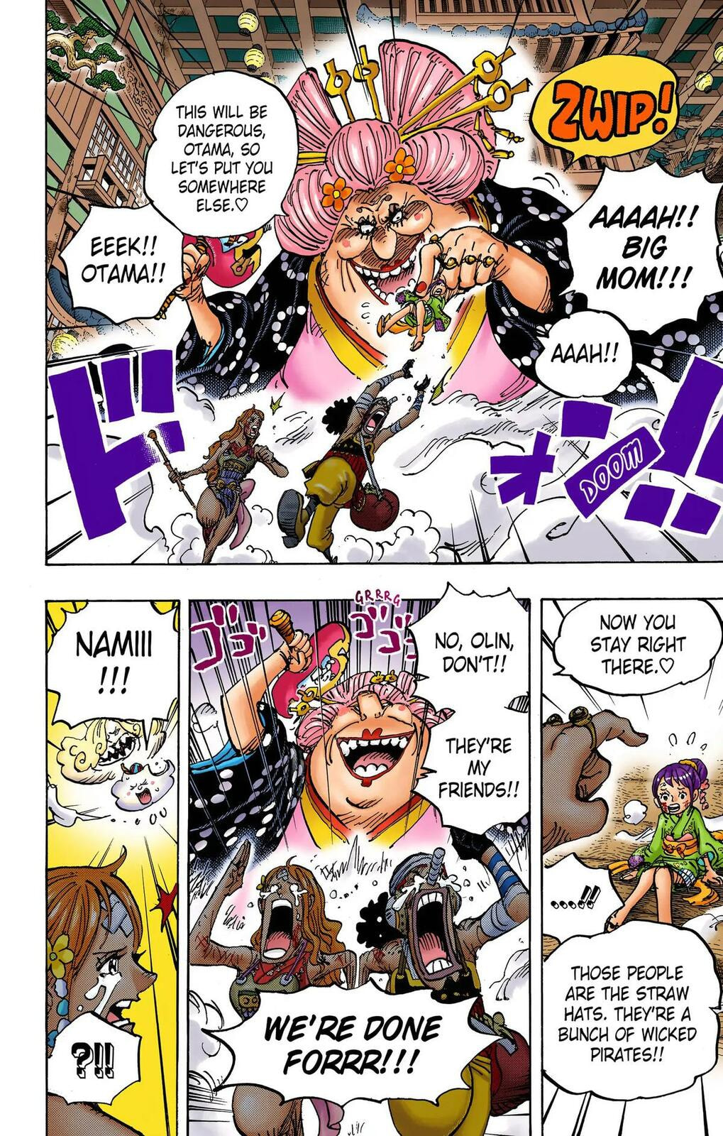 Read One Piece (Colored) chapter 1013 image 8 on Lezhin