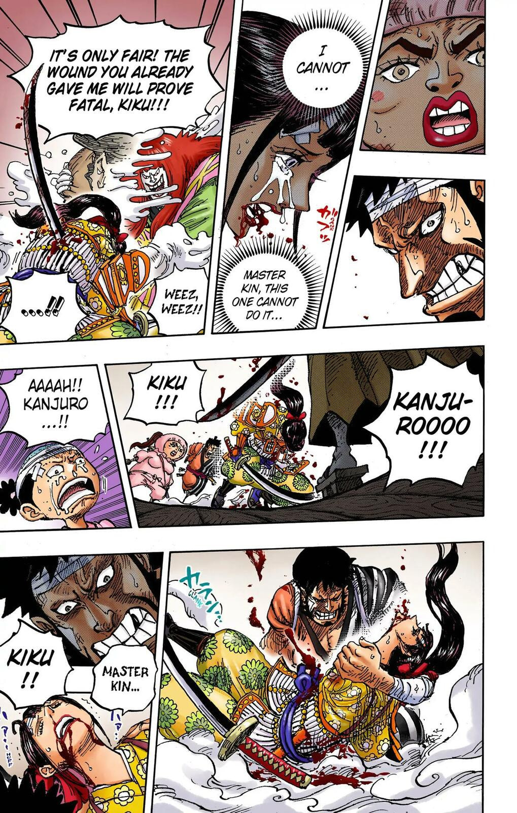 Read One Piece (Colored) chapter 1014 image 11 on Lezhin