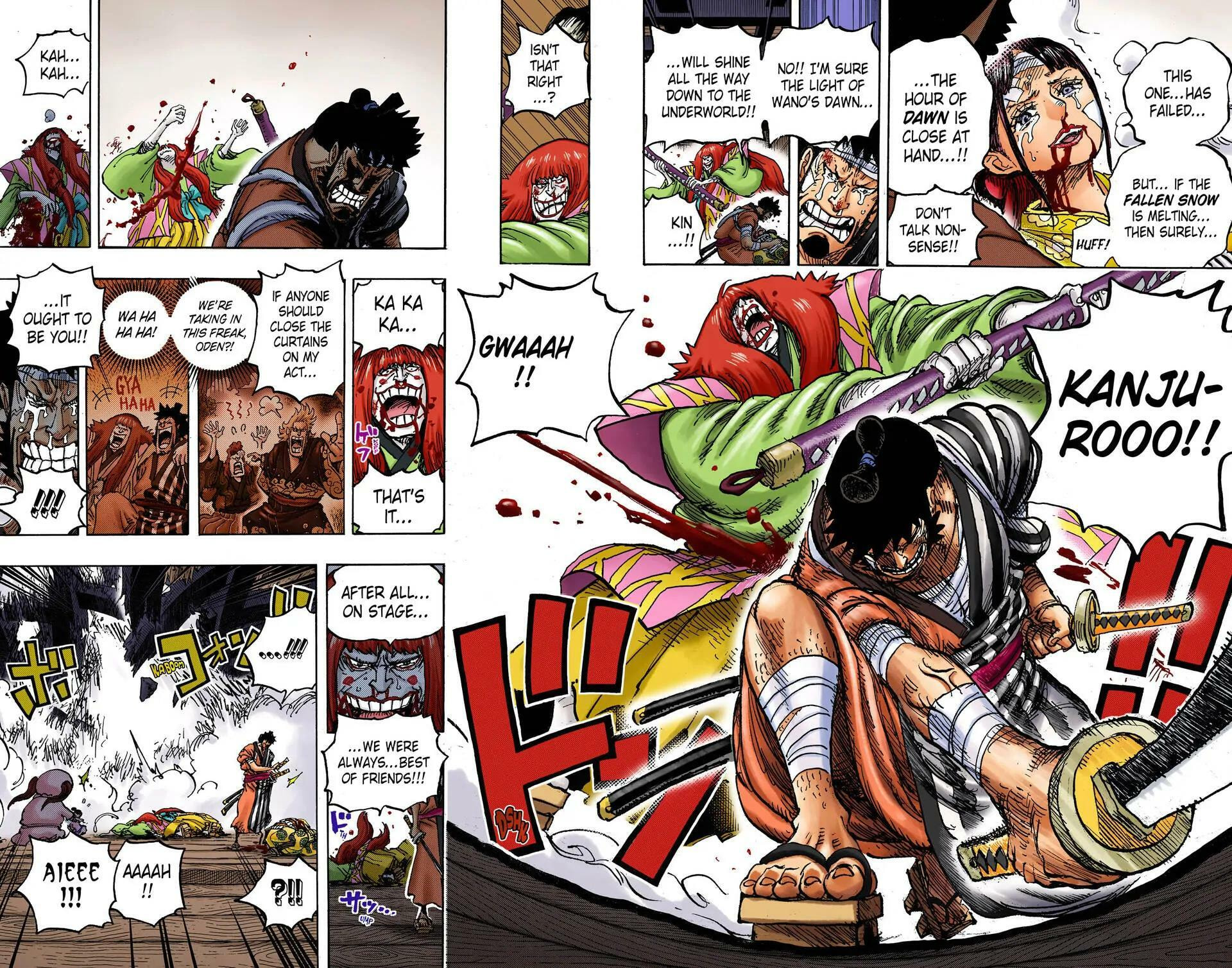 Read One Piece (Colored) chapter 1014 image 12 on Lezhin