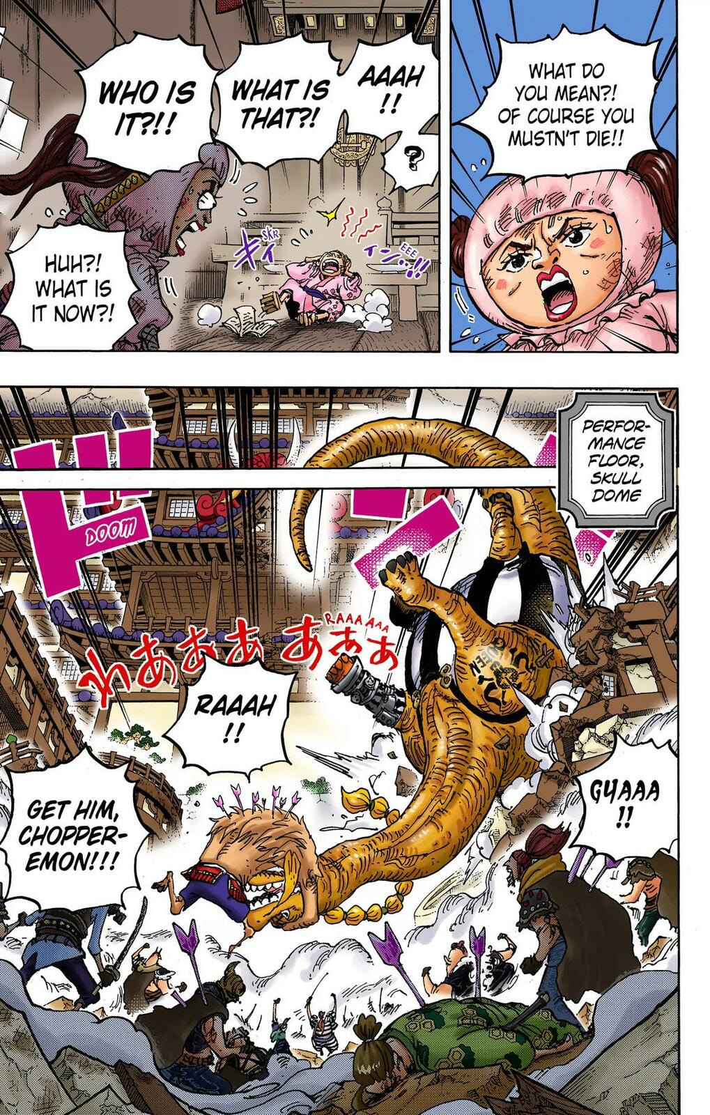 Read One Piece (Colored) chapter 1014 image 4 on Lezhin