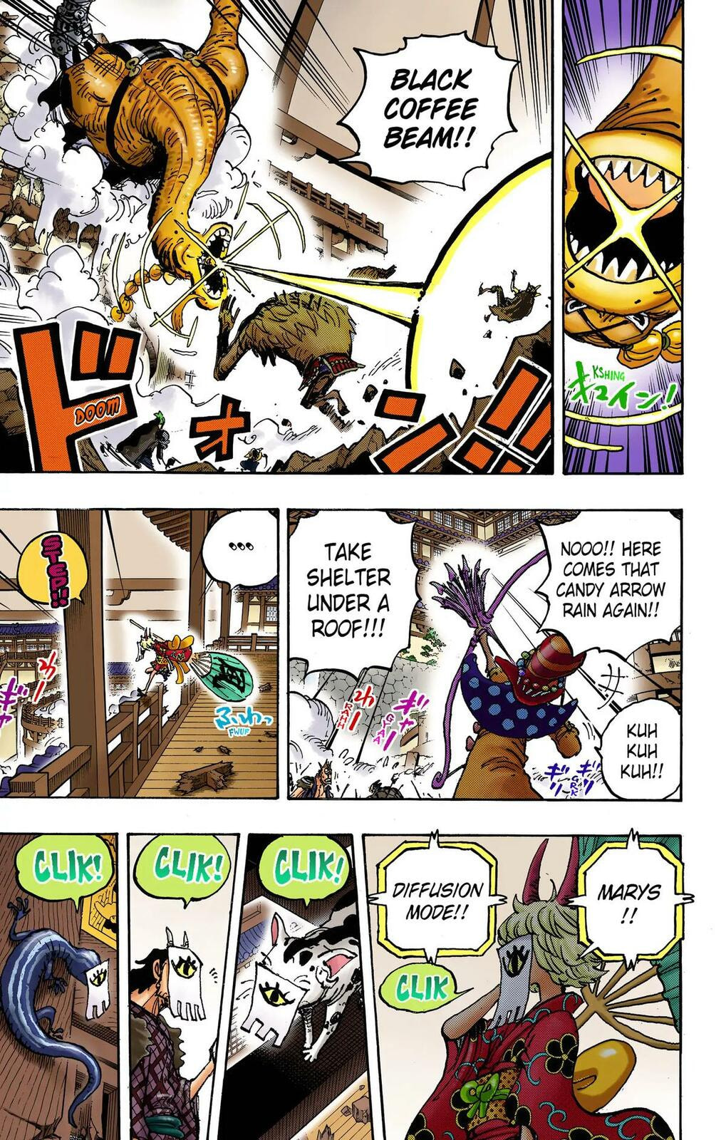 Read One Piece (Colored) chapter 1014 image 6 on Lezhin
