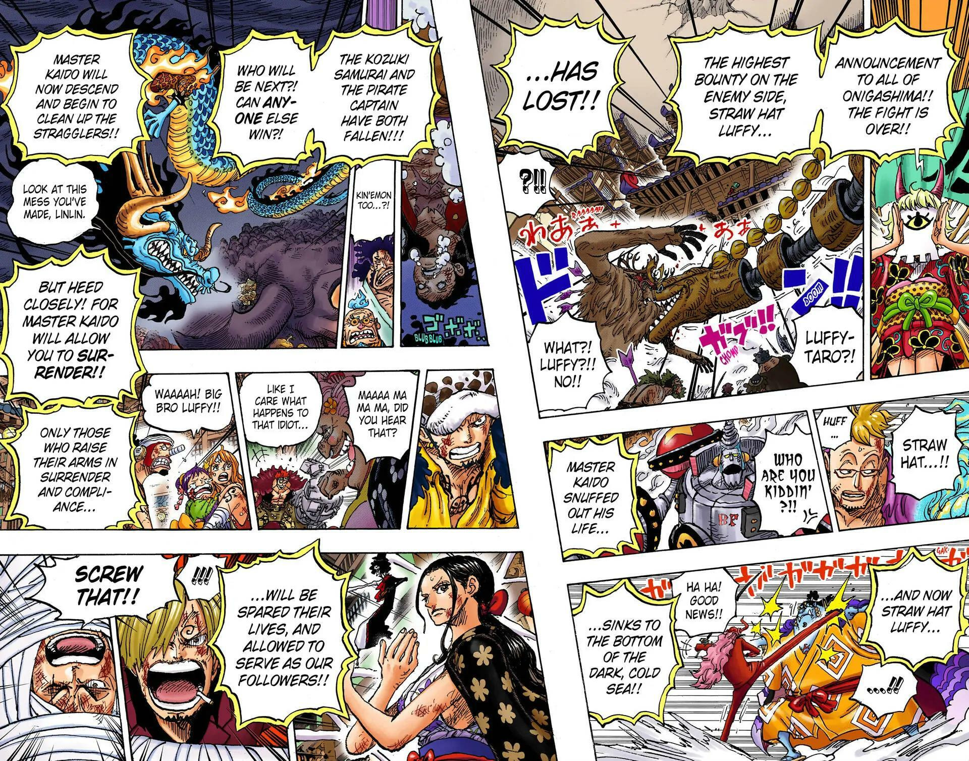 Read One Piece (Colored) chapter 1014 image 7 on Lezhin