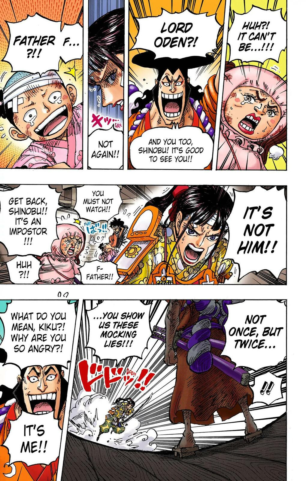 Read One Piece (Colored) chapter 1014 image 9 on Lezhin