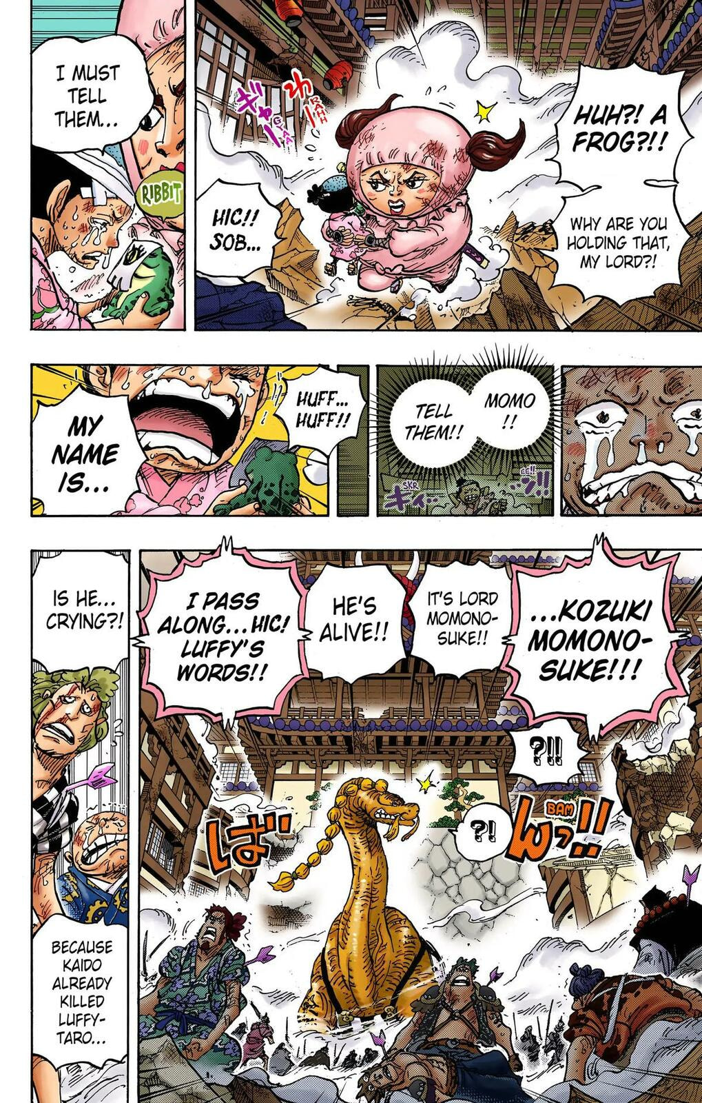 Read One Piece (Colored) chapter 1015 image 10 on Lezhin