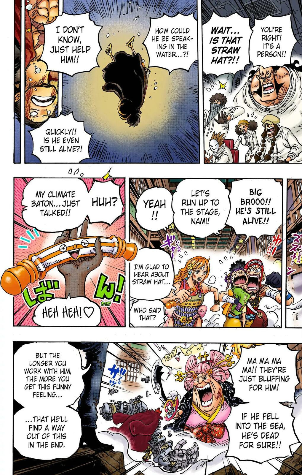 Read One Piece (Colored) chapter 1015 image 13 on Lezhin