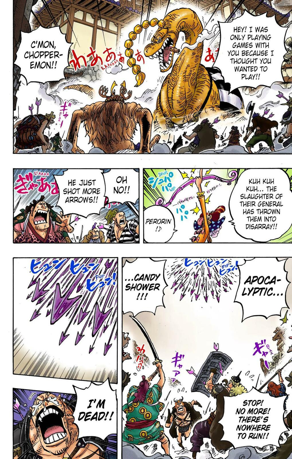 Read One Piece (Colored) chapter 1015 image 3 on Lezhin