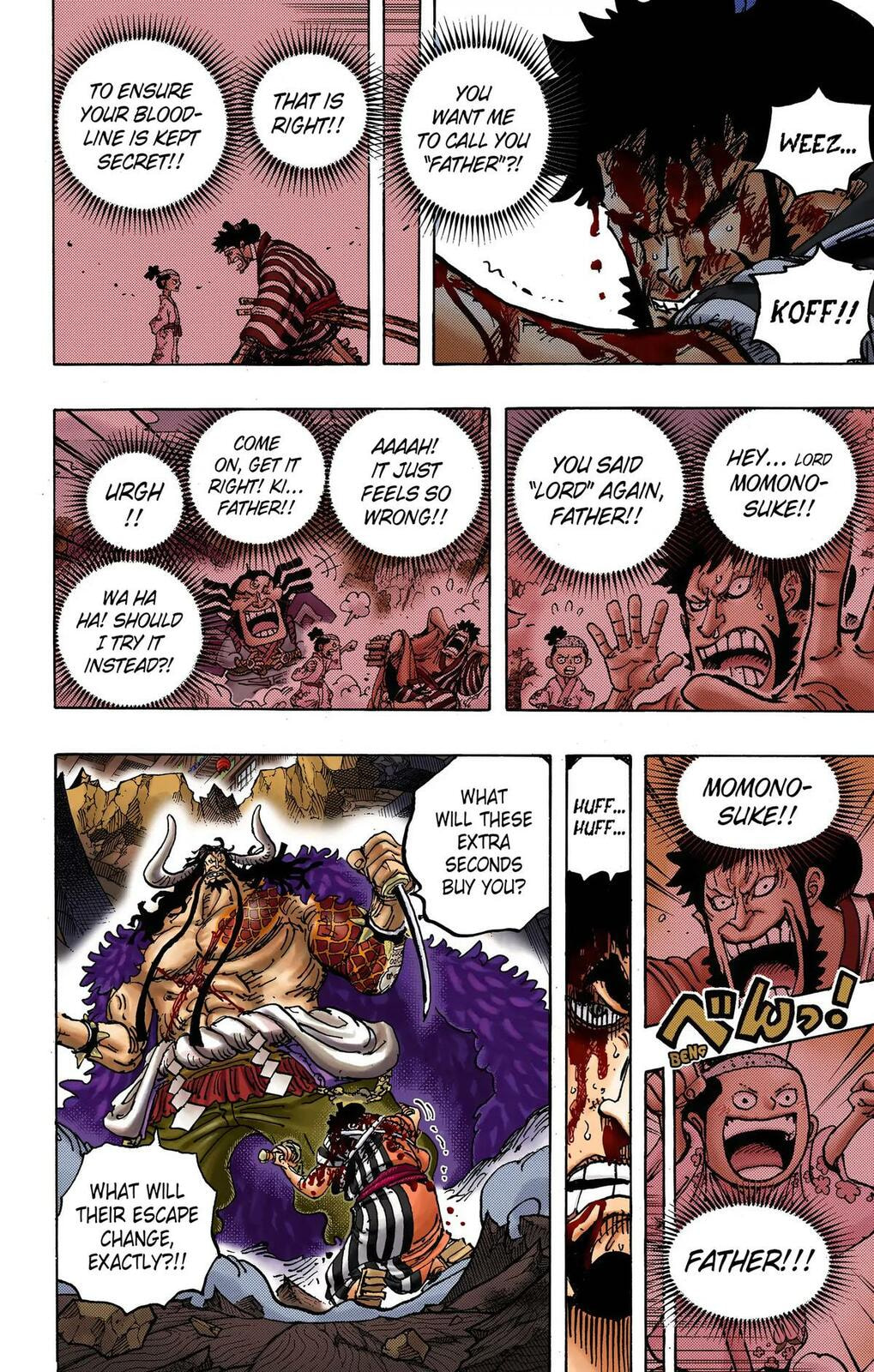 Read One Piece (Colored) chapter 1015 image 8 on Lezhin