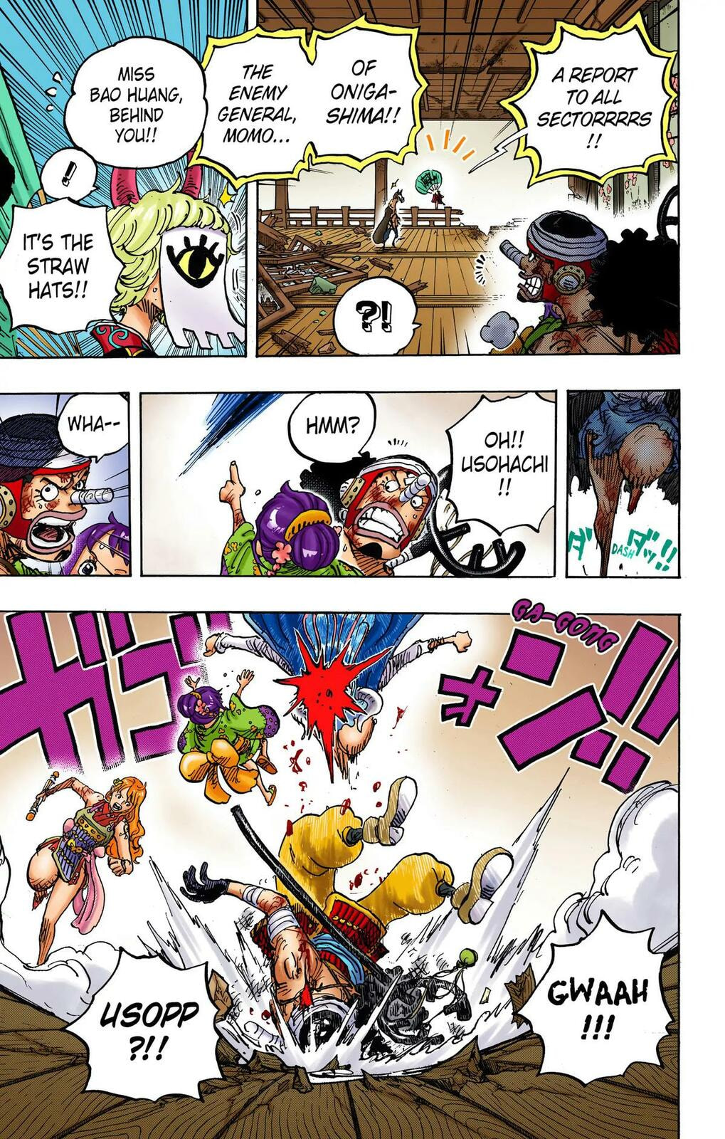 Read One Piece (Colored) chapter 1016 image 11 on Lezhin
