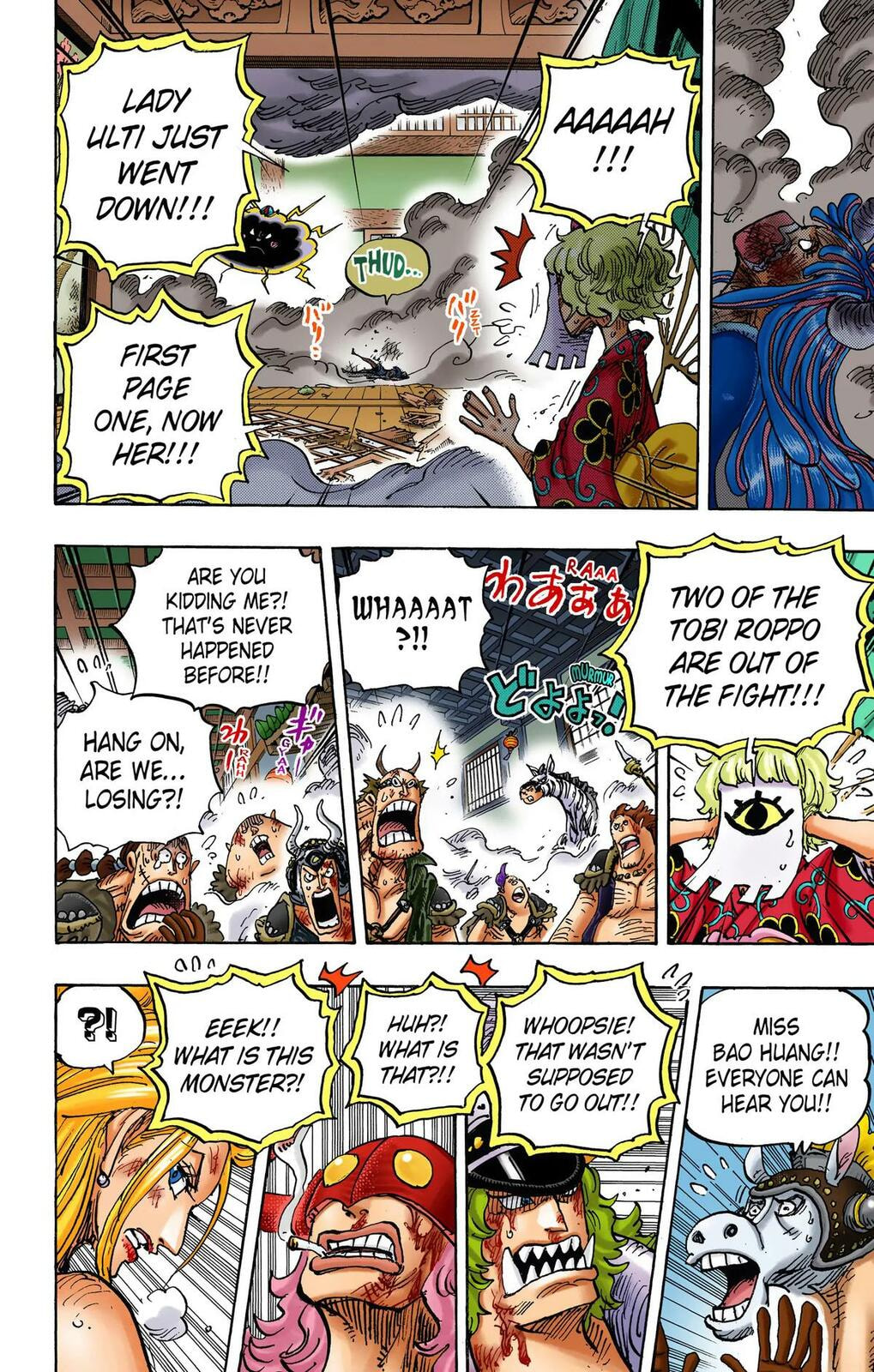 Read One Piece (Colored) chapter 1016 image 15 on Lezhin