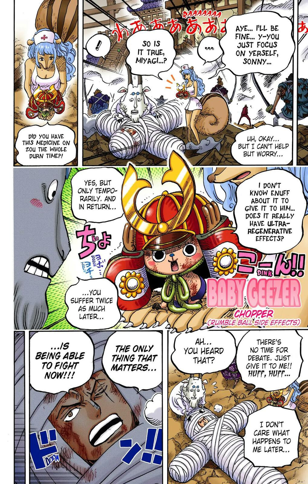 Read One Piece (Colored) chapter 1017 image 11 on Lezhin