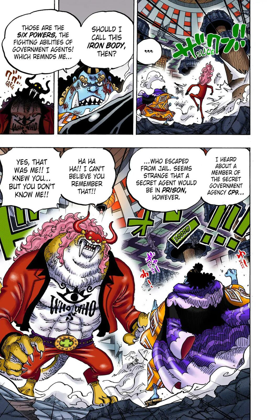 Read One Piece (Colored) chapter 1017 image 14 on Lezhin