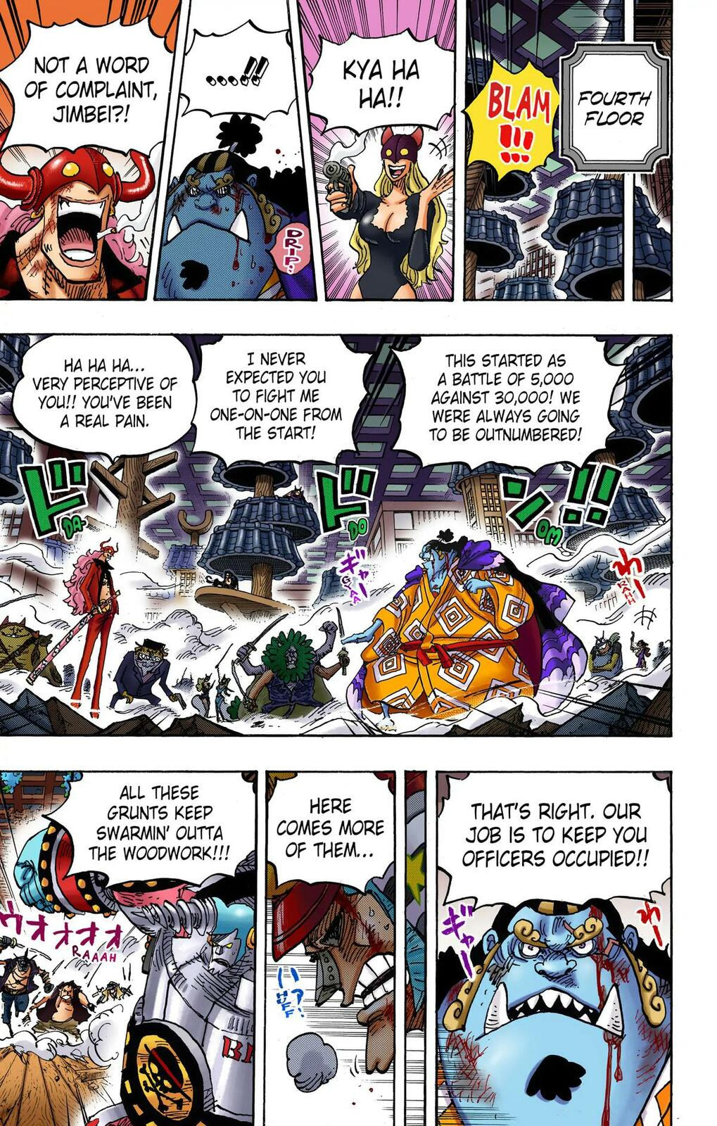 Read One Piece (Colored) chapter 1017 image 2 on Lezhin